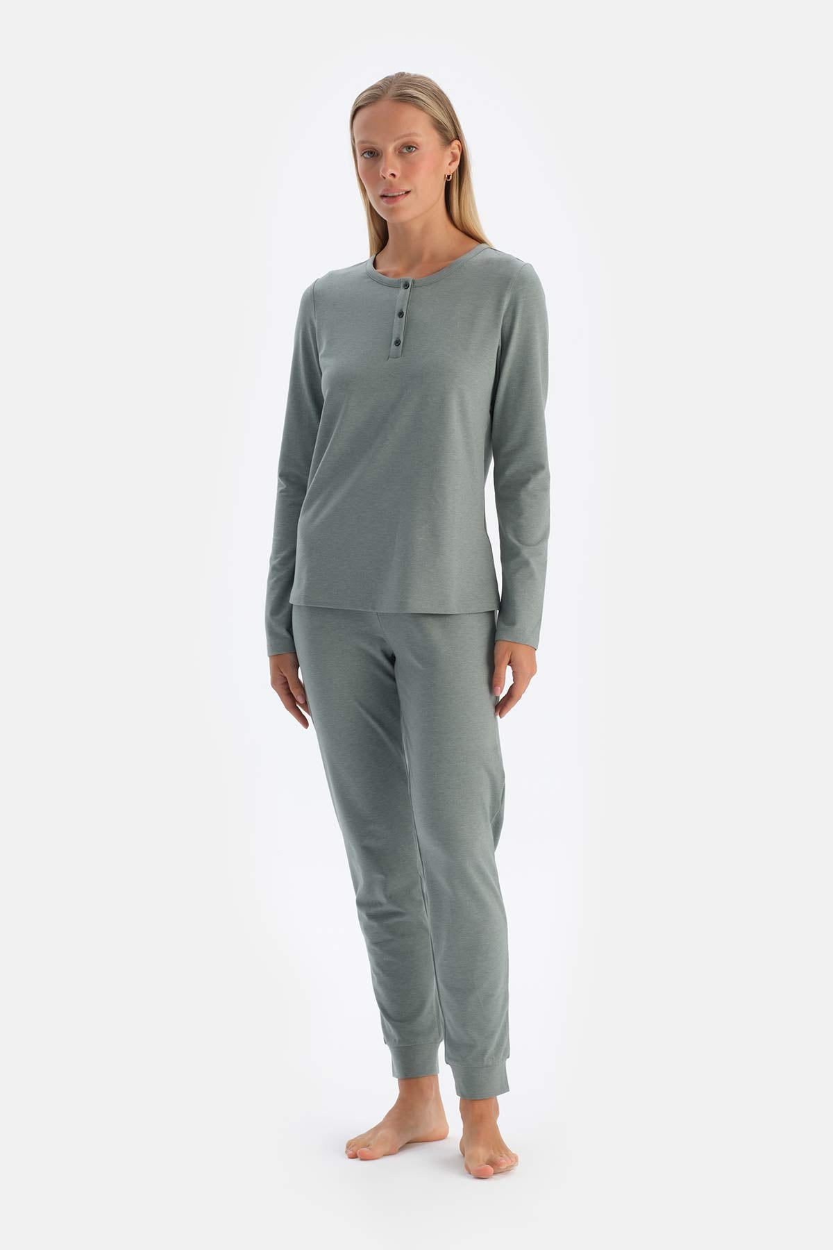 Green JOGGER LEGS EVERFRESH TRACKS BOTTOM