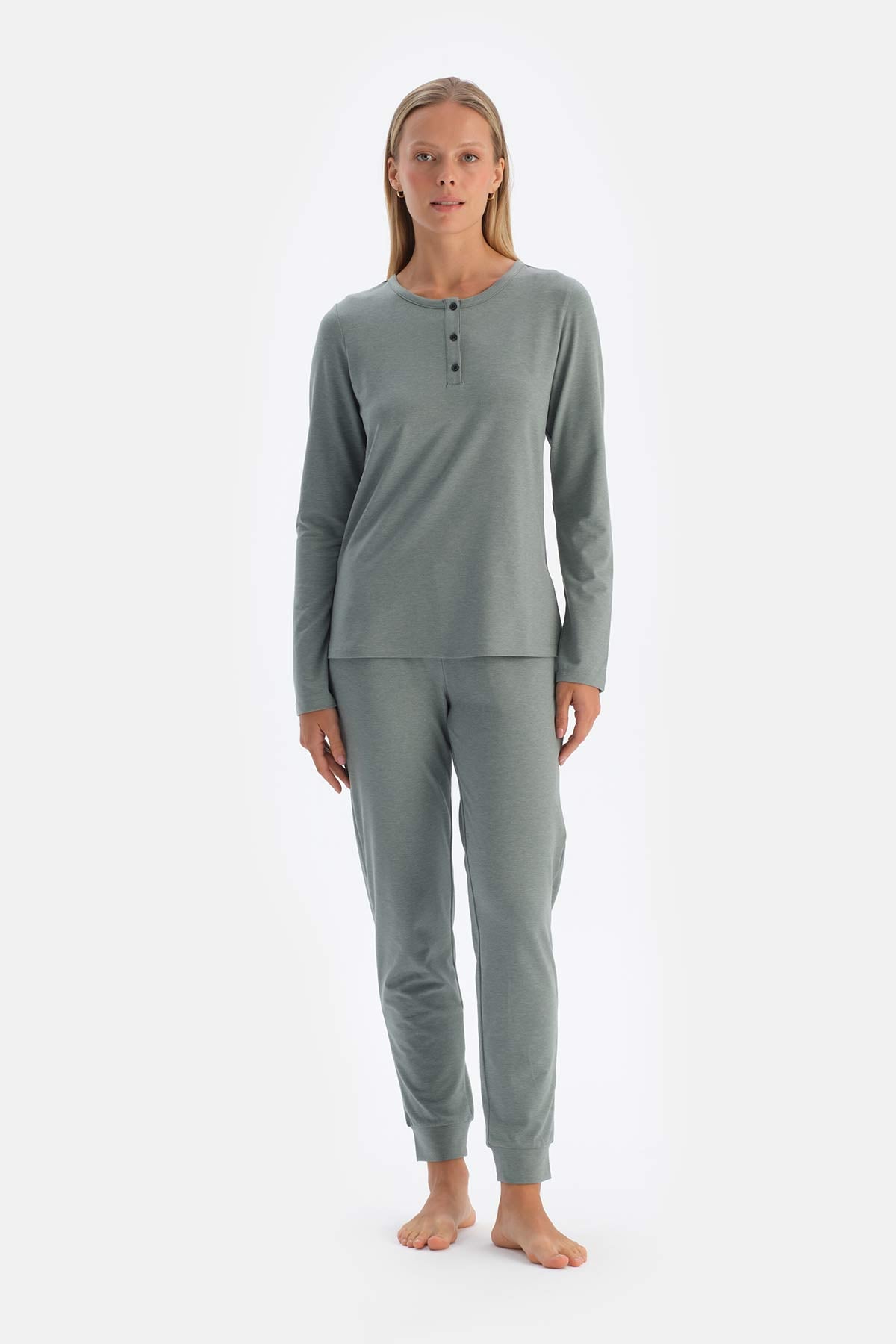 Green JOGGER LEGS EVERFRESH TRACKS BOTTOM