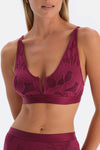 Damson TULLE DETAILED BODYSUIT