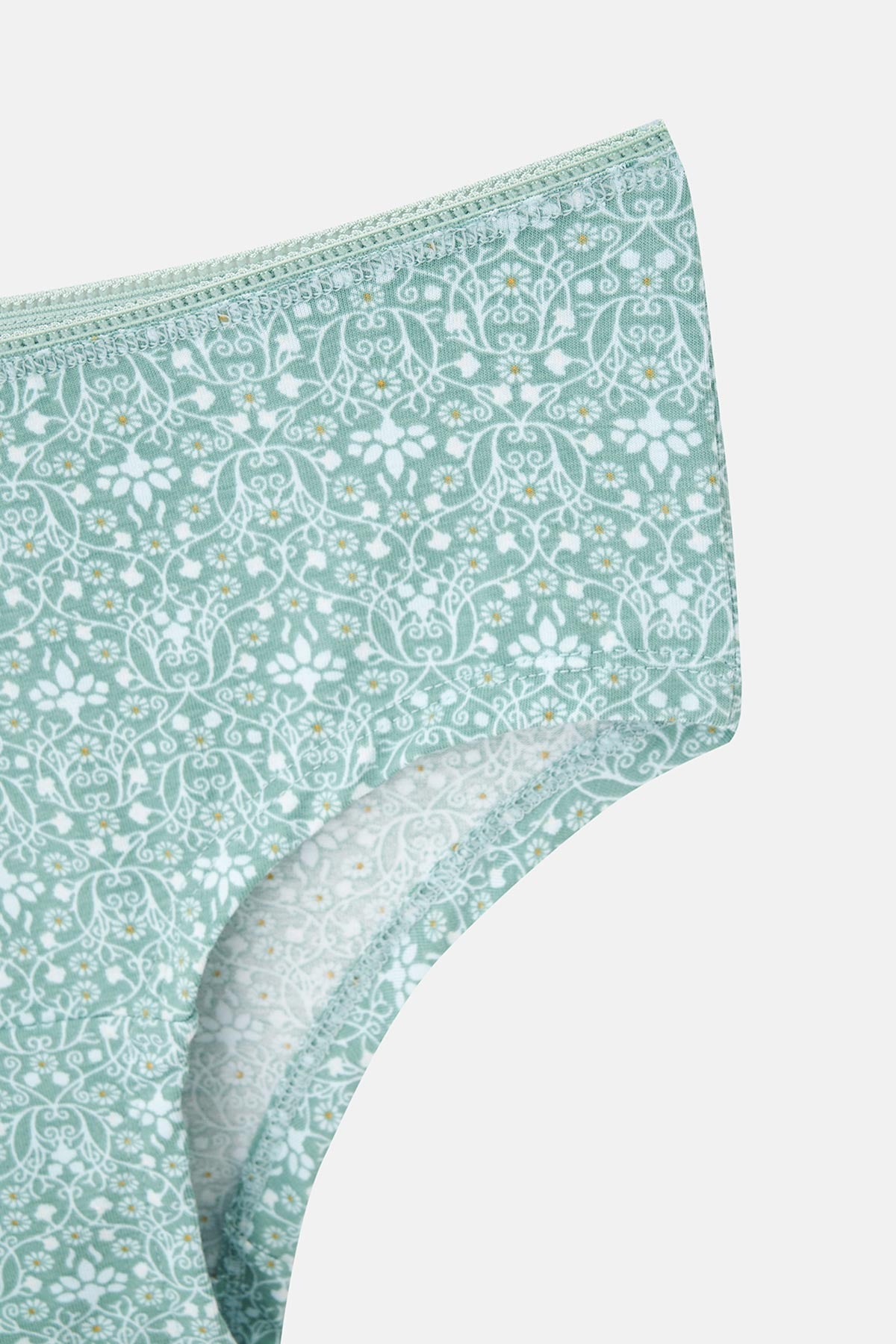 Multicolor Kadın 3'lü Desenli Hipster Külot