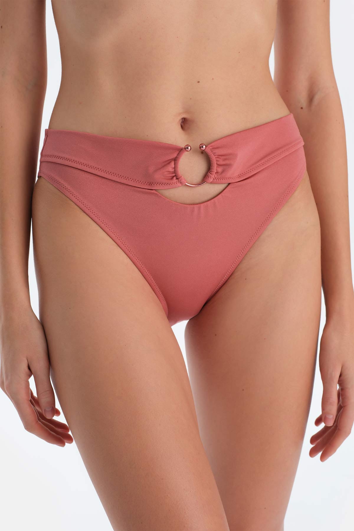 Gül Kurusu Normal Bel Bikini Alt