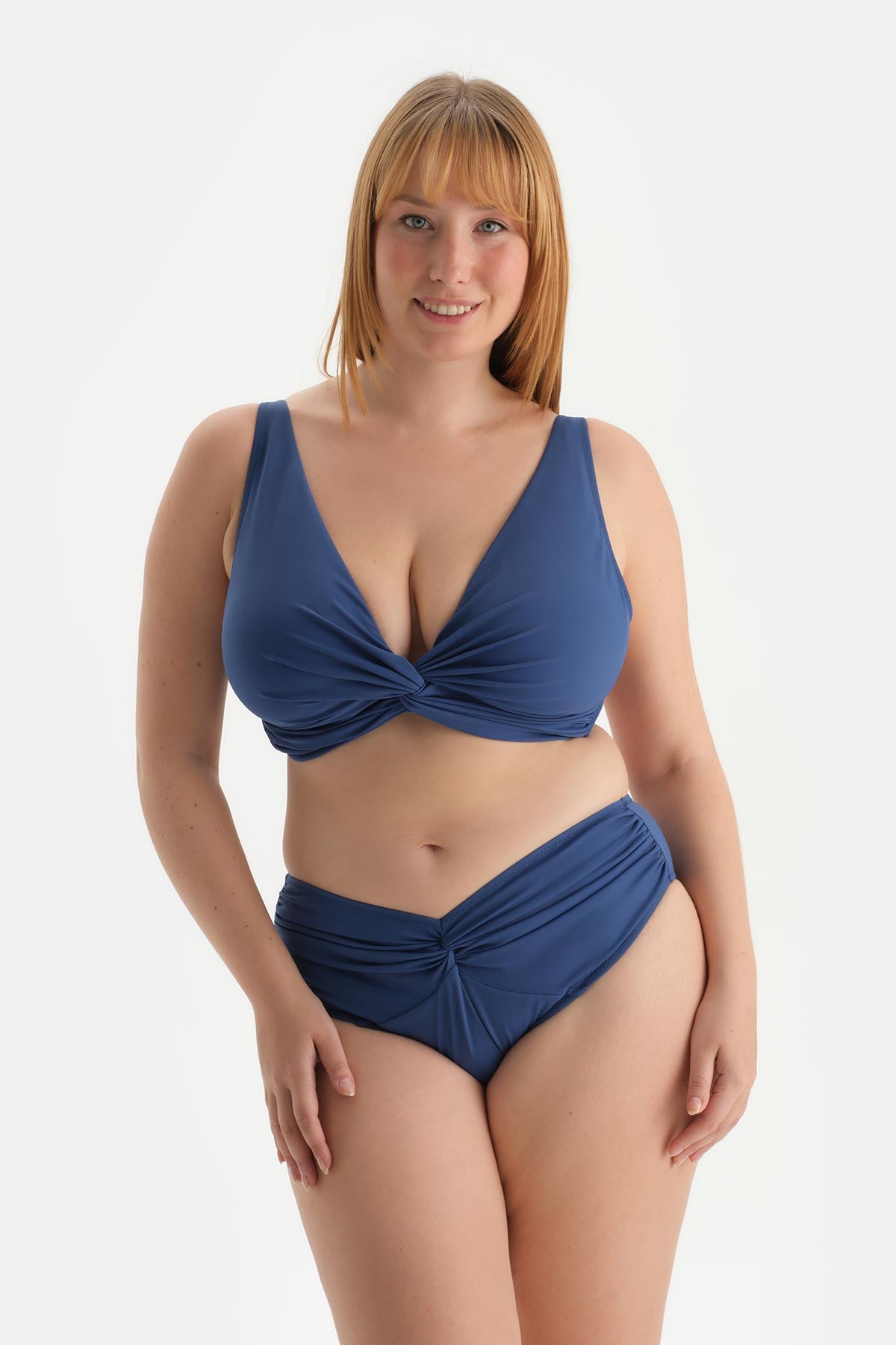 Indigo Yüksek Bel Bikini Altı