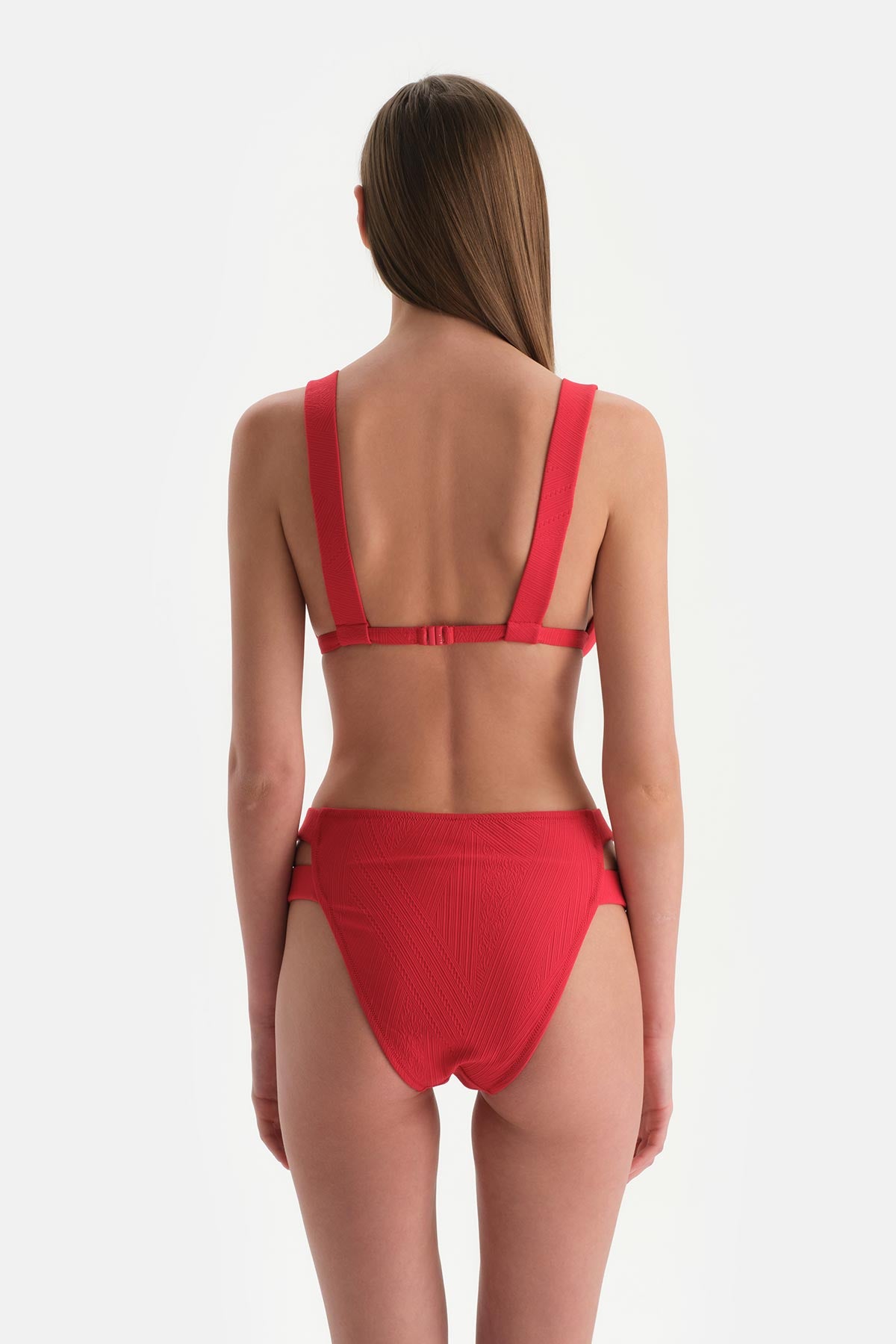 Kırmızı Brazılıan Bikini Alt