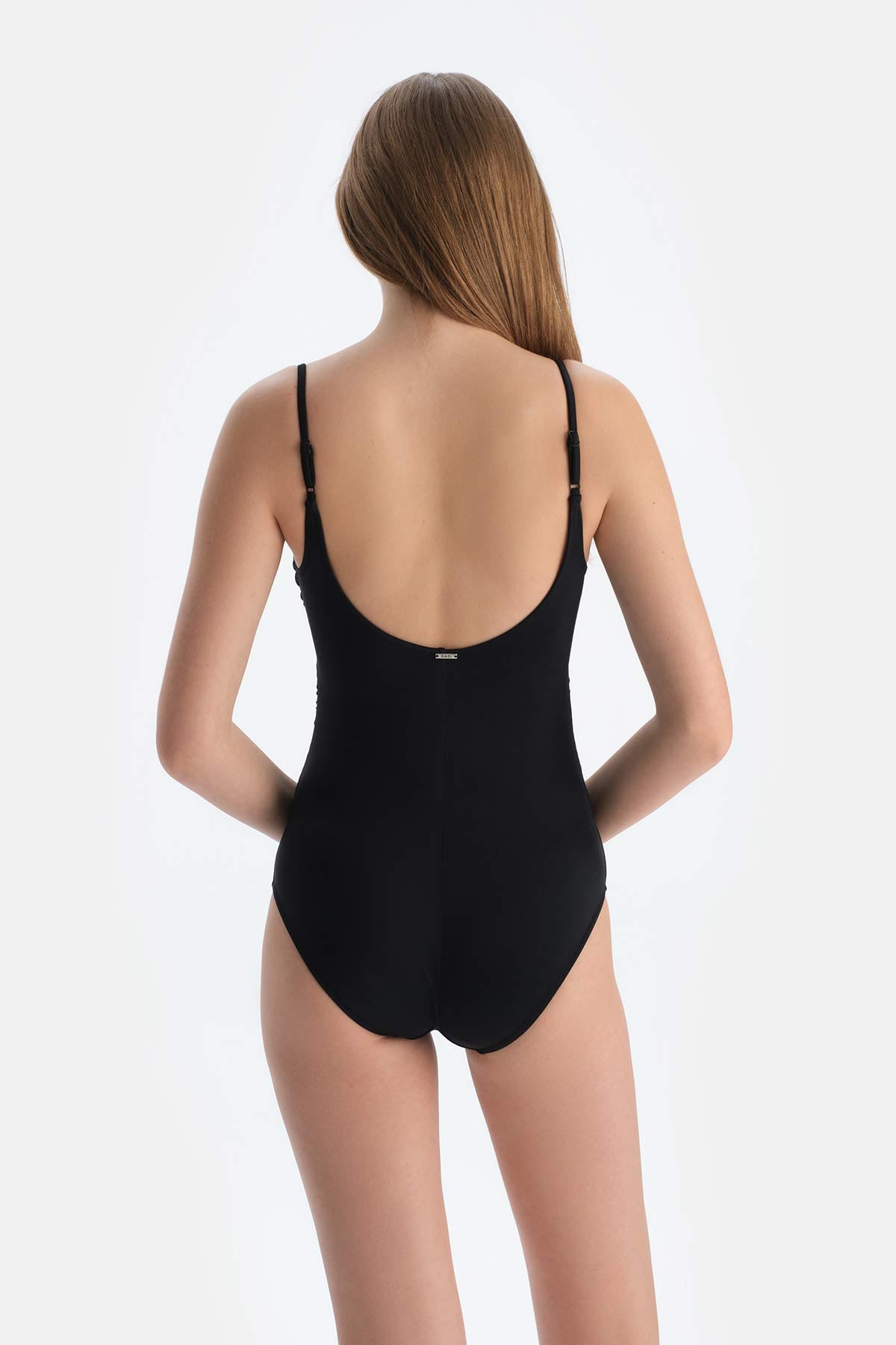 Siyah Korseli Toparlayıcı Mayo