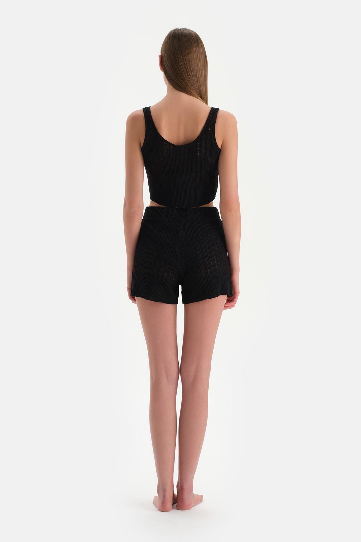 Siyah Kalın Askılı Atlet