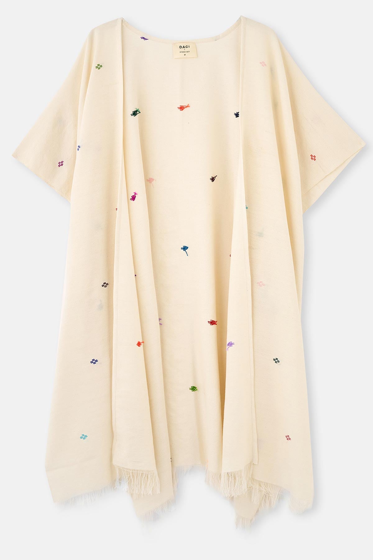 Ekru Ryder Act - Anatolia Koleksiyonu Kimono