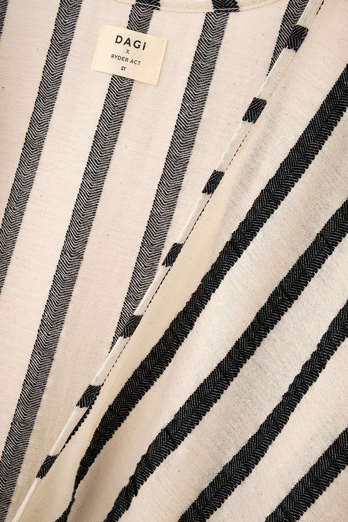 Ekru-Siyah Ryder Act - Anatolia Koleksiyonu - Panço Peştamal