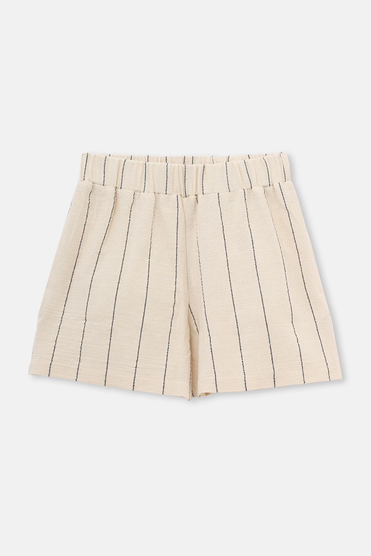 Ekru-Siyah Ryder Act - Anatolia Koleksiyonu - Dokuma Şort