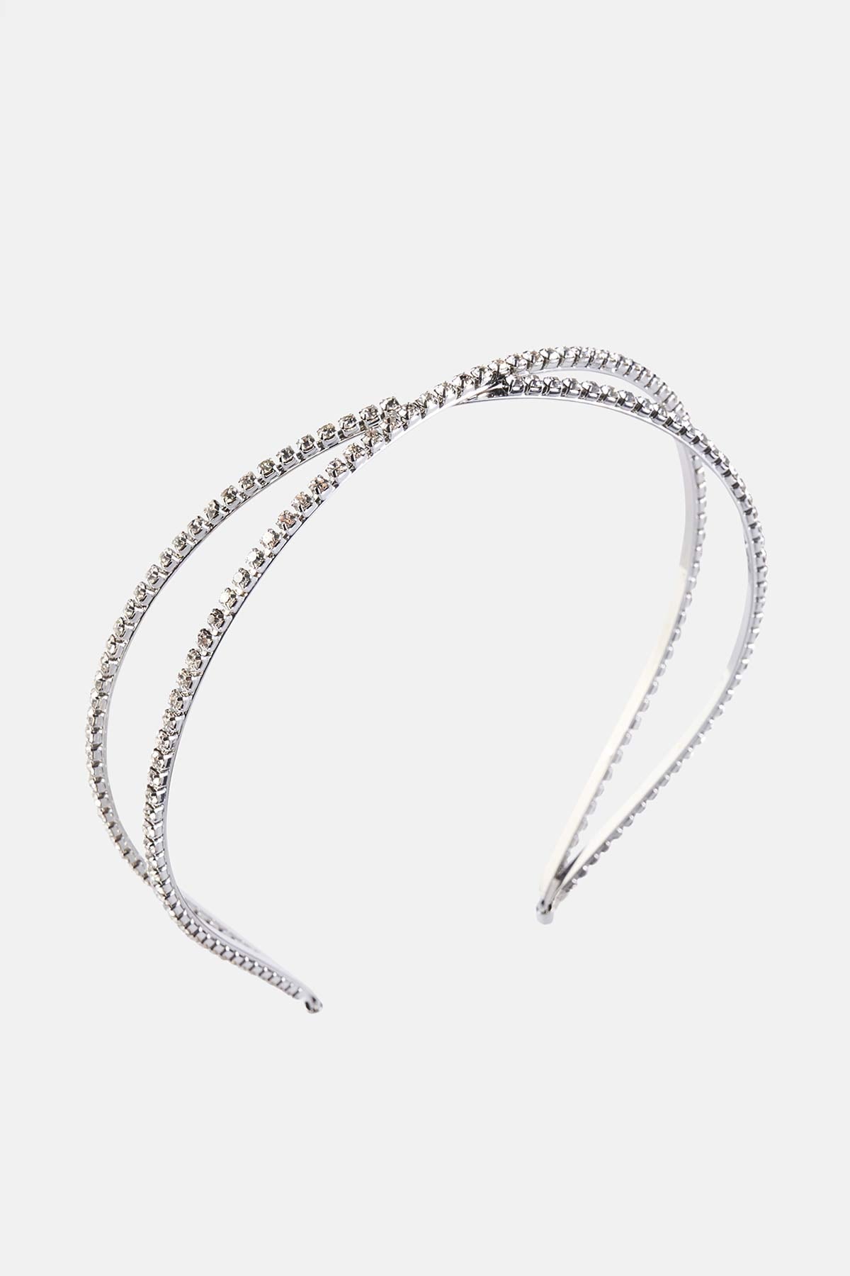 Gri Kadın Brıde Taç Suyolu lı