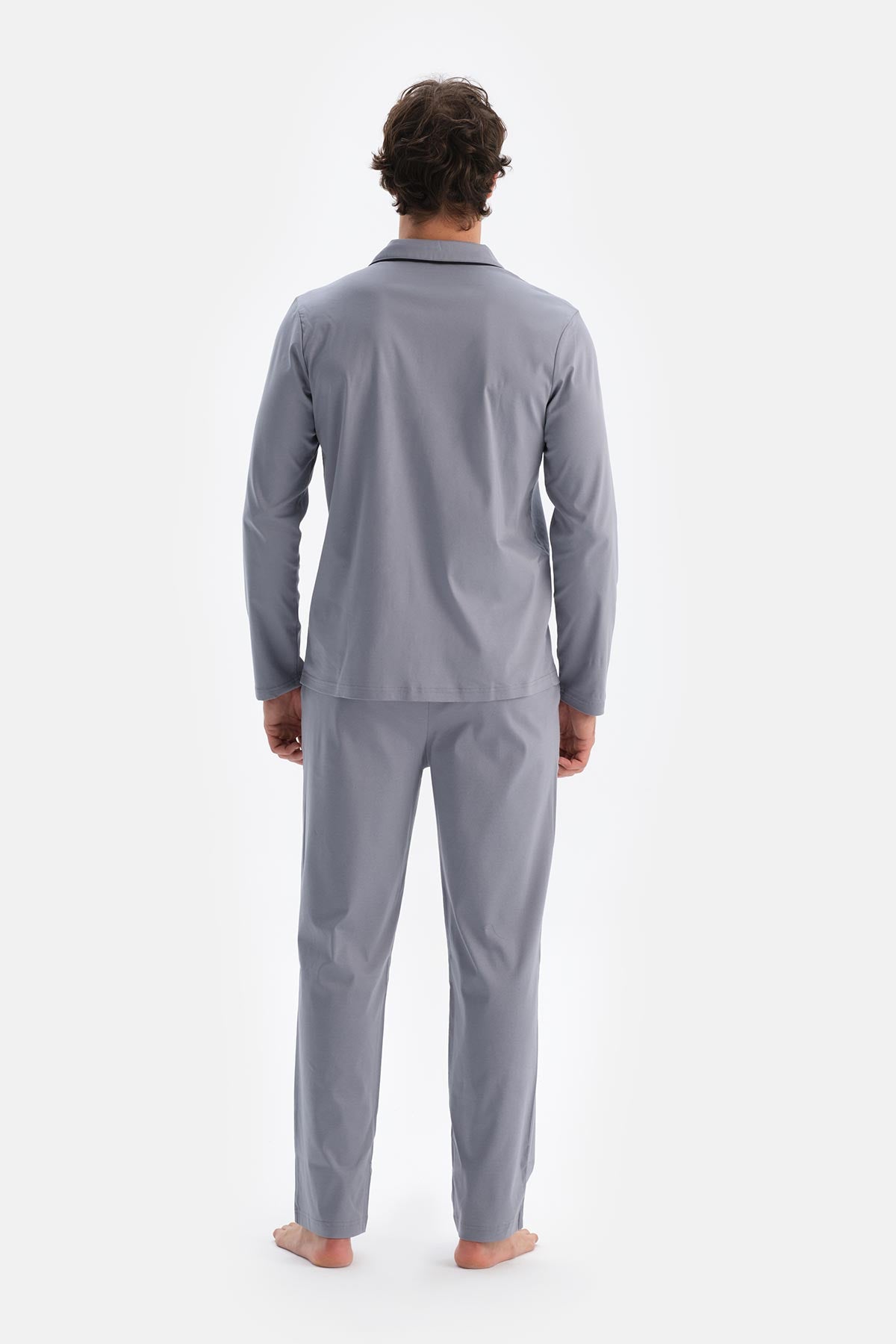 Gri Merserize Pantolon