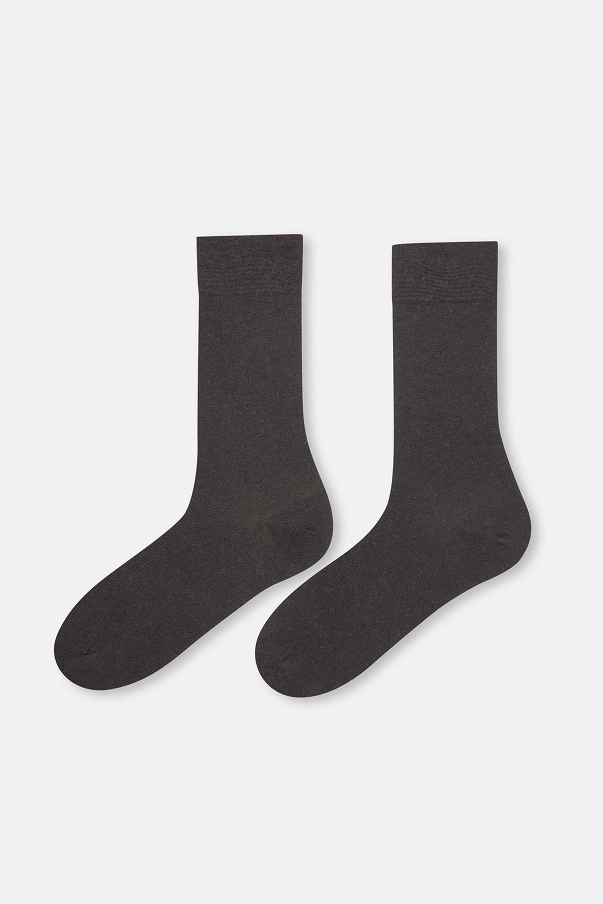 Siyah Erkek Basıc Yün Çorap