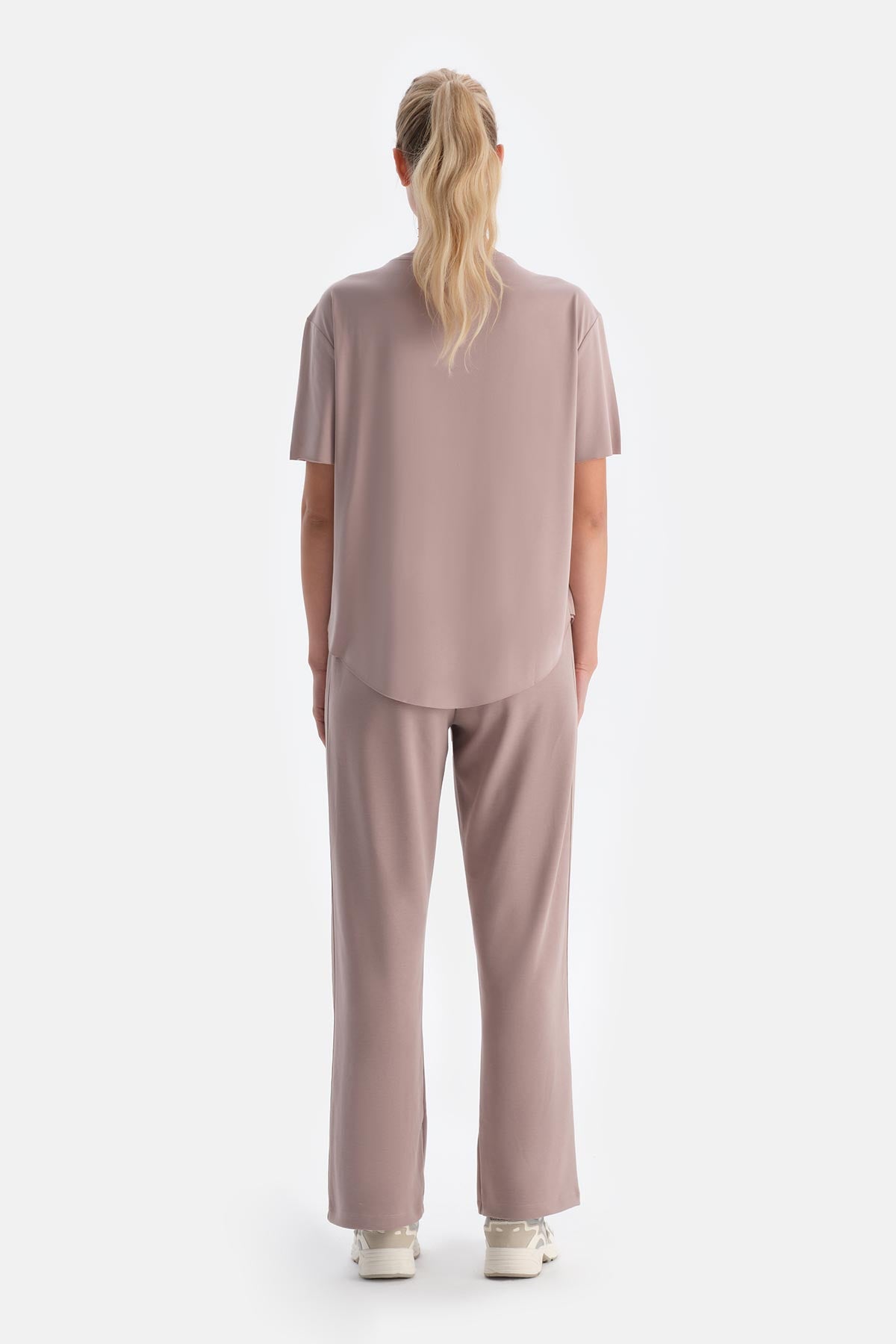 Pudra Kadın Modal Tişört