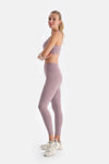 Dusty Rose TULLE BACK DETAILED SPORTS BRA