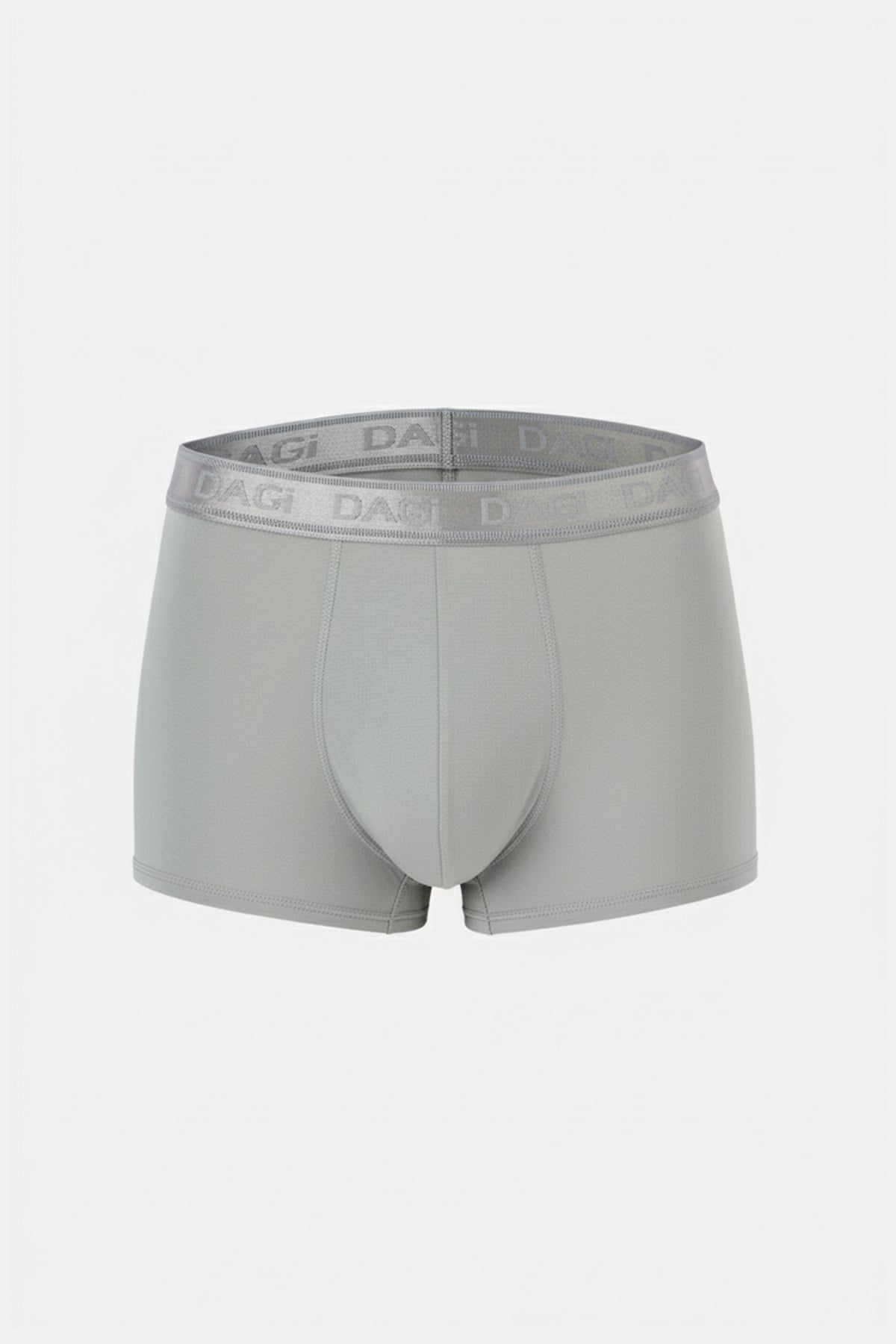 Açık Gri-Gri 3'Lü Desenli Micro Modal Boxer