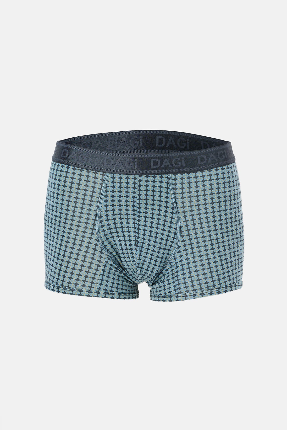 Siyah Desenli Pamuk Boxer