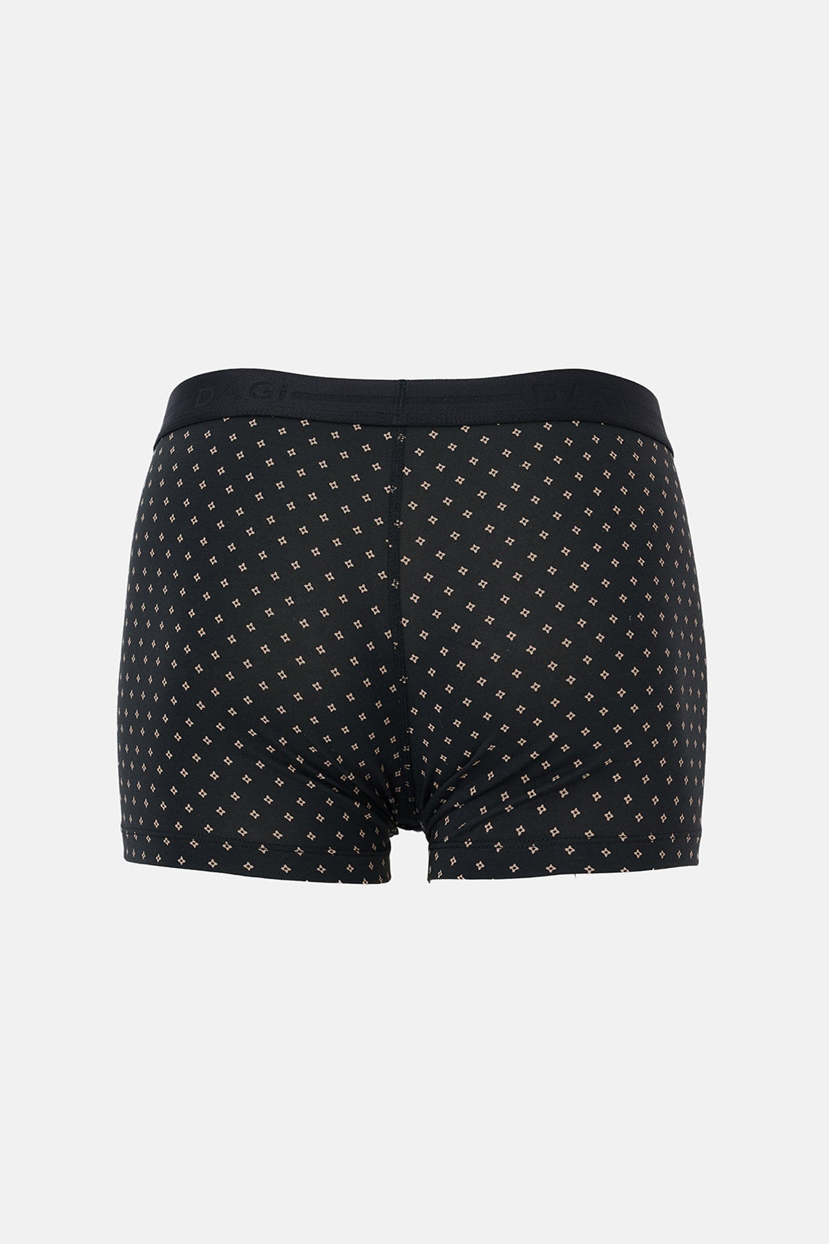 Gri Desenli Micro Modal Boxer