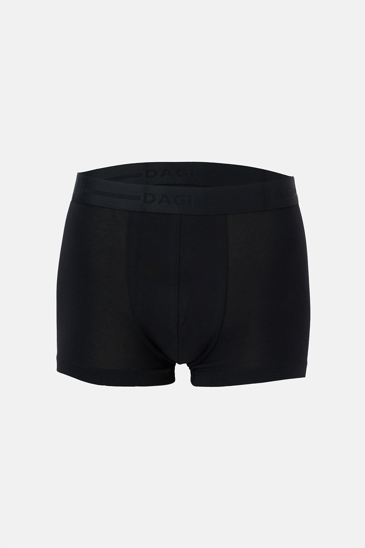 Gri-Siyah 3'lü Desenli Pamuk Boxer