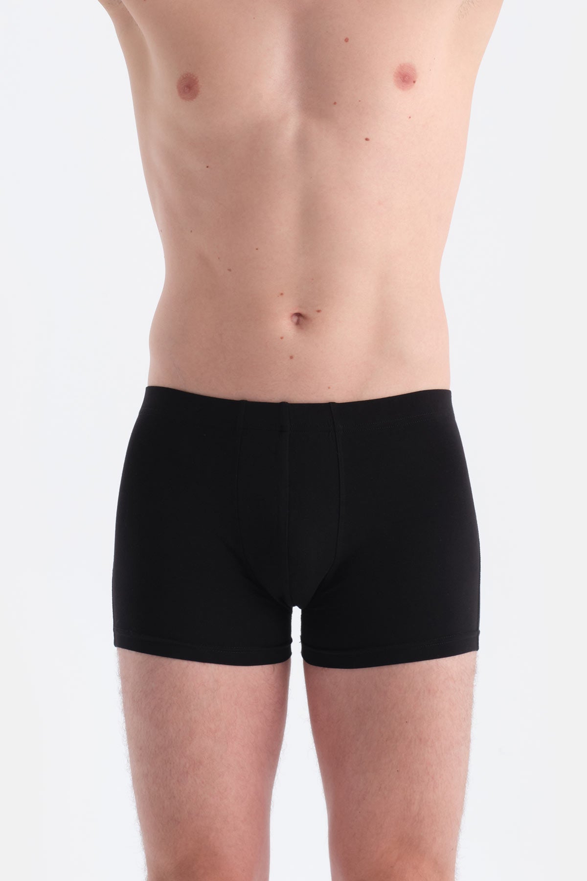 Siyah Kumaş Kaplama Basic Boxer