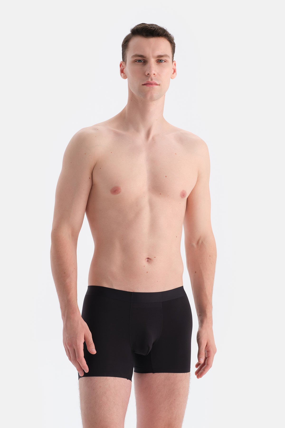 Siyah Düz Micro Modal Boxer