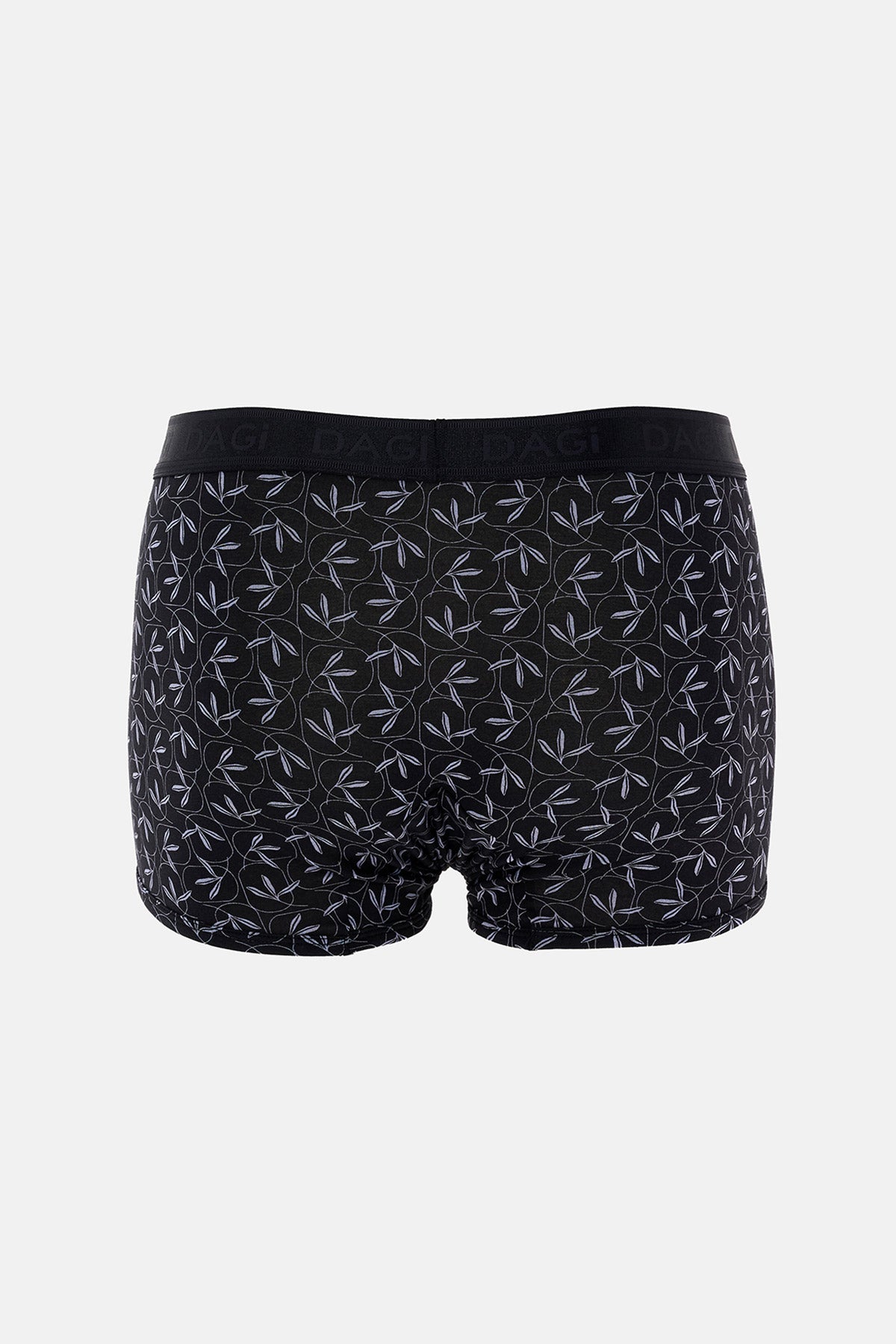 Siyah Desenli Micro Modal Boxer