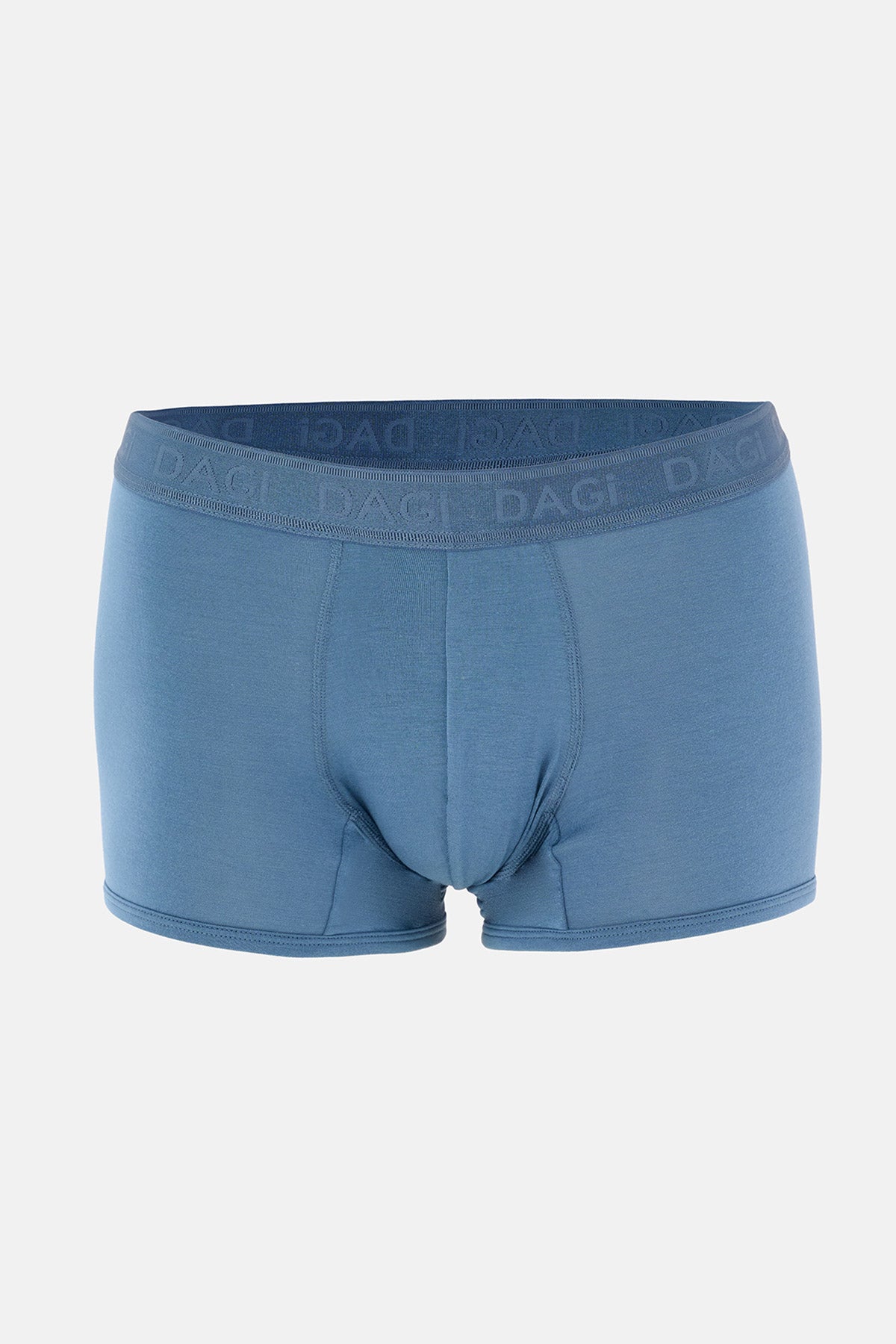 Lacivert-Mavi 3'lü Desenli Micro Modal Boxer