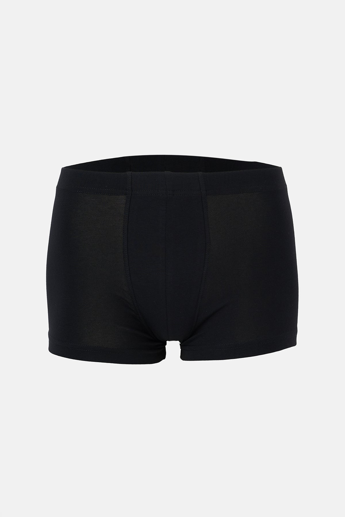 Beyaz-Lacivert 3'lü Kumaş Kaplama Basic Boxer