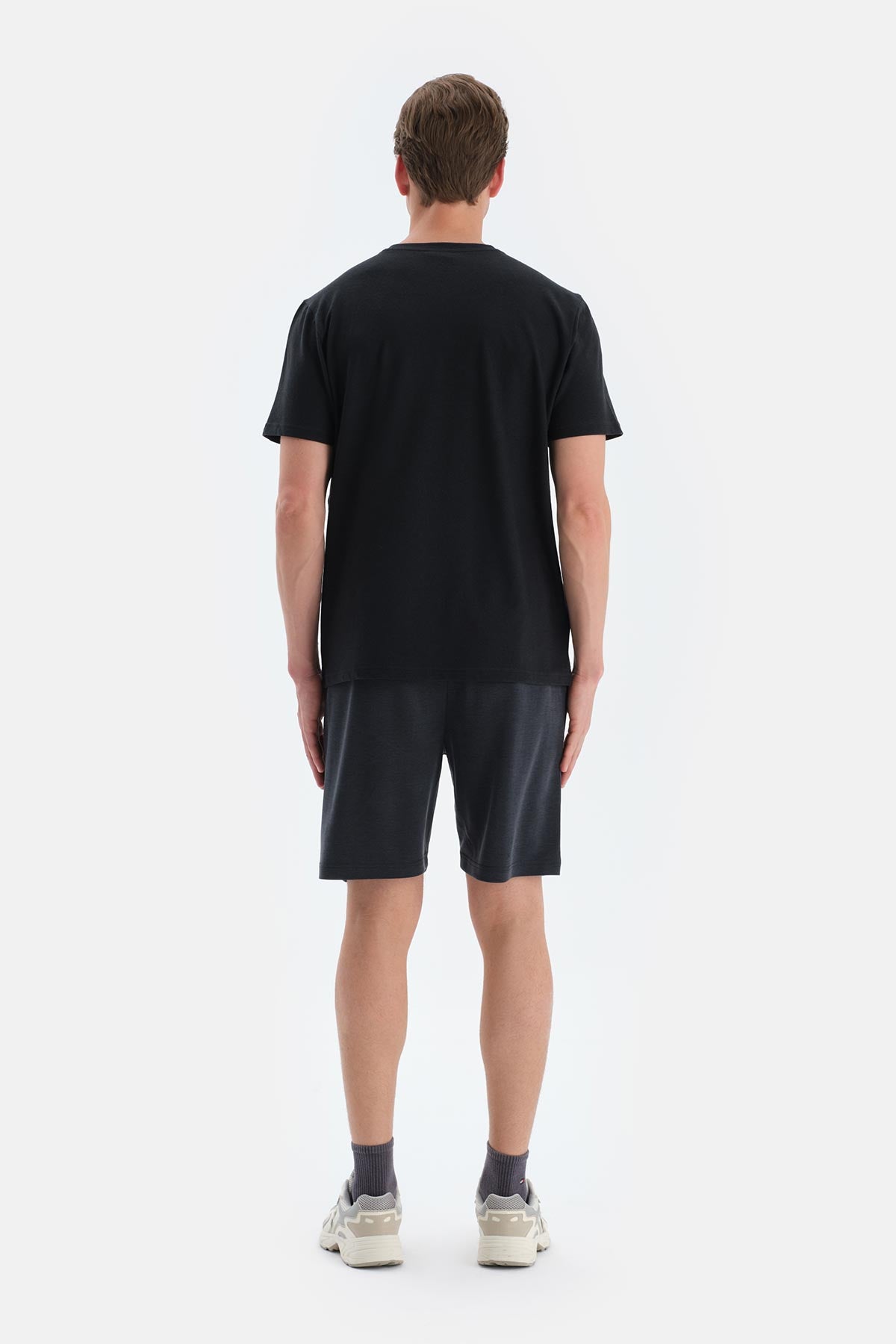 Füme Cepli Bağcıklı Modal Pike Şort