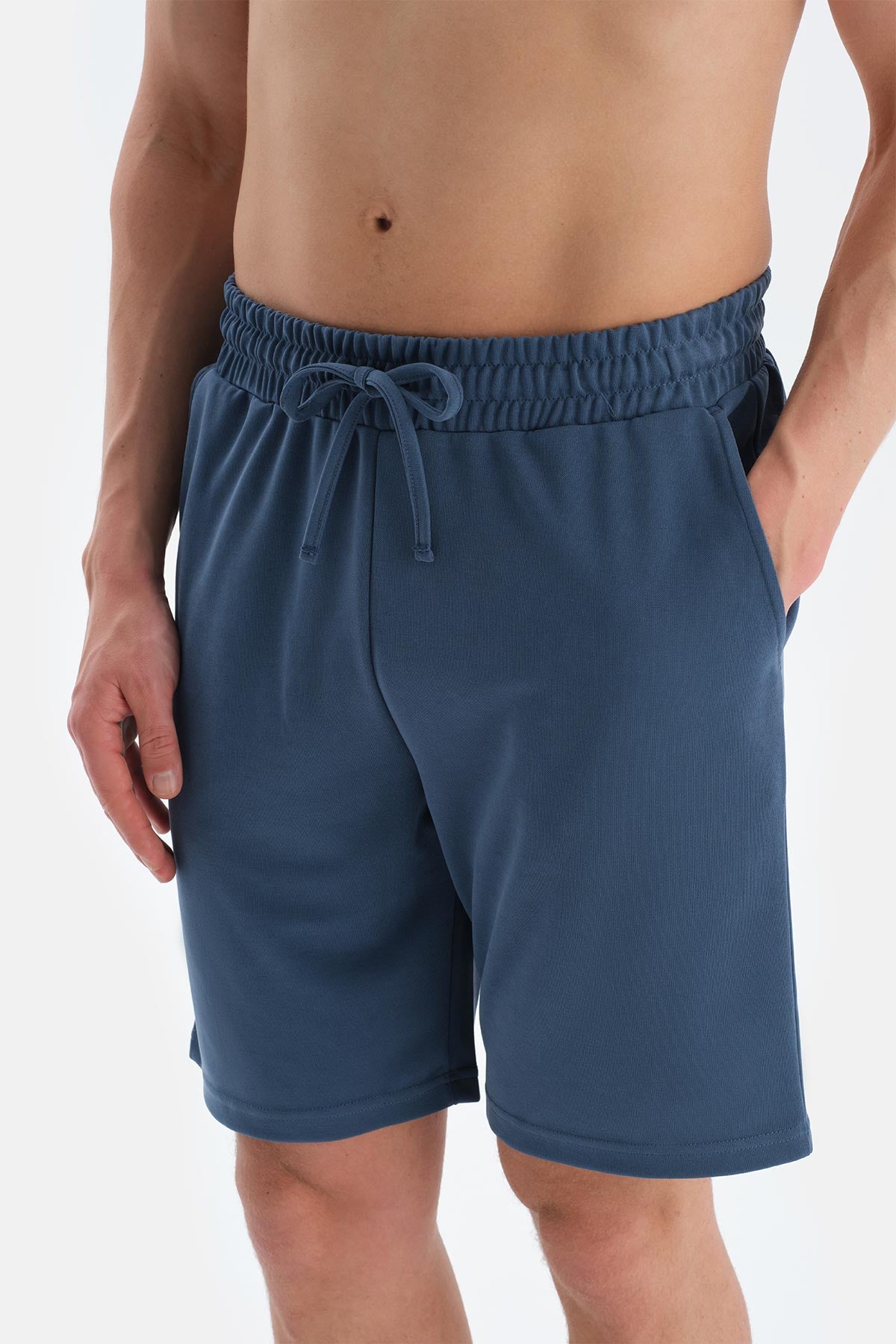 Indigo Cepli Bağcıklı Modal Pike Şort