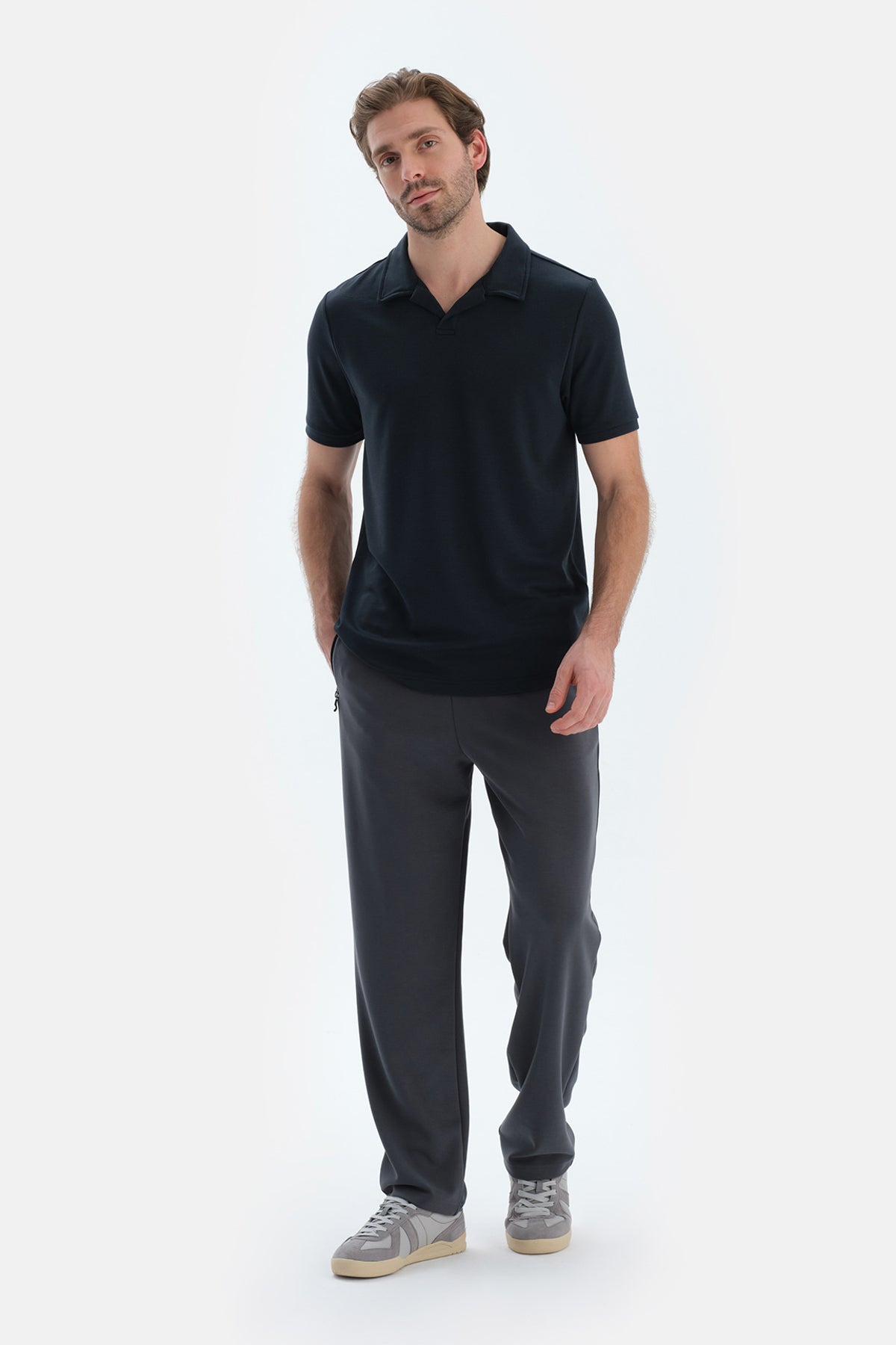 Smoke FLAT LEG SWEATPANTS
