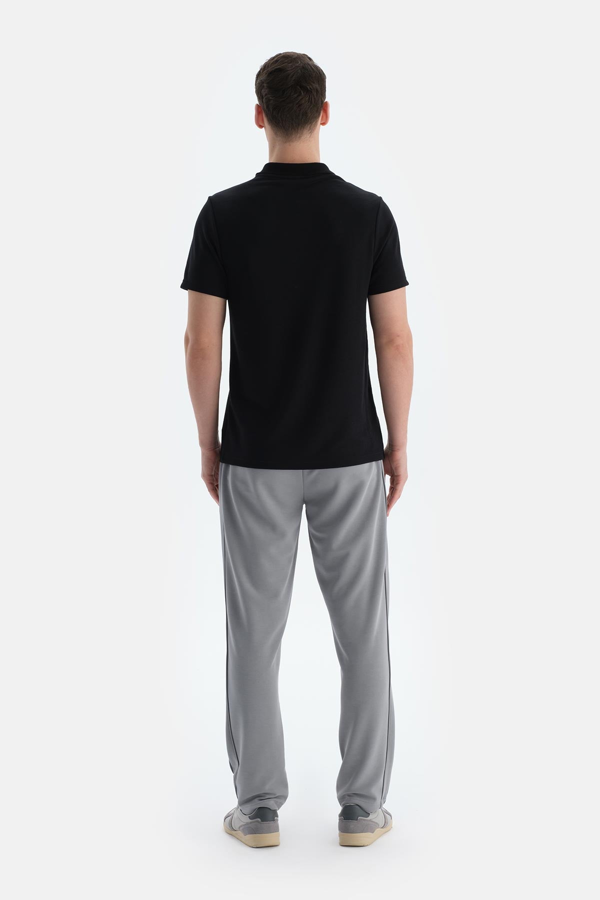 Gri Erkek Modal Karışımlı Pantolon