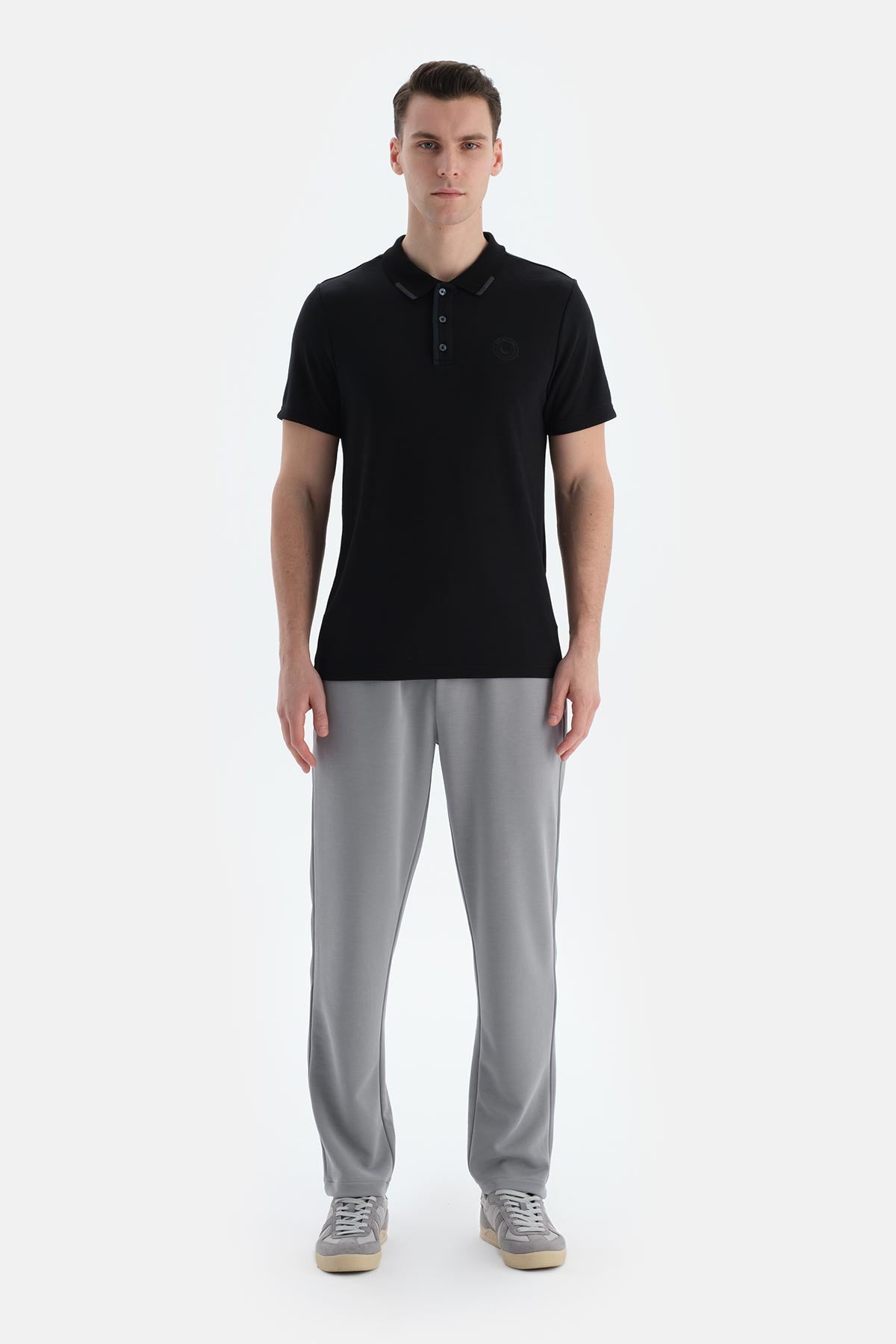 Gri Erkek Modal Karışımlı Pantolon