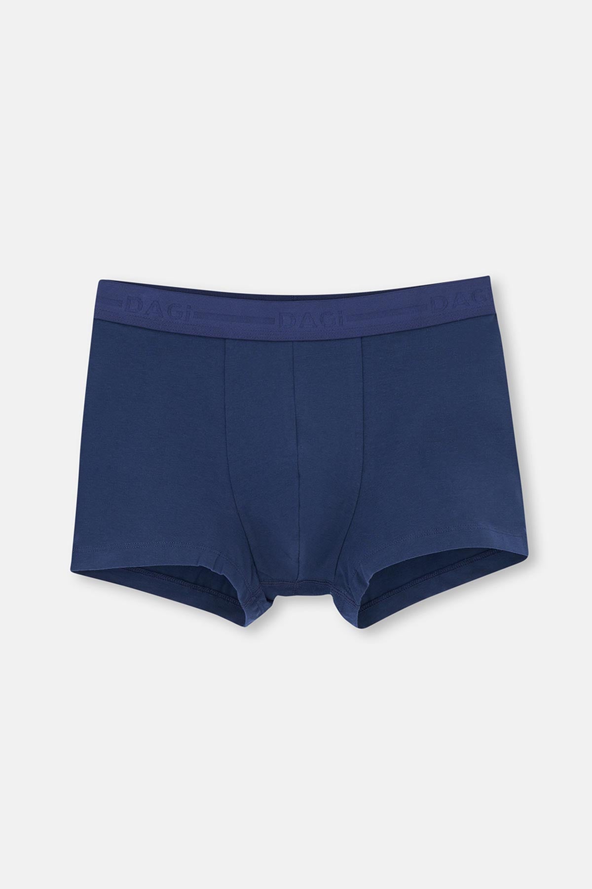 Lacivert Lacivert 2'li Desenli Pamuk Boxer