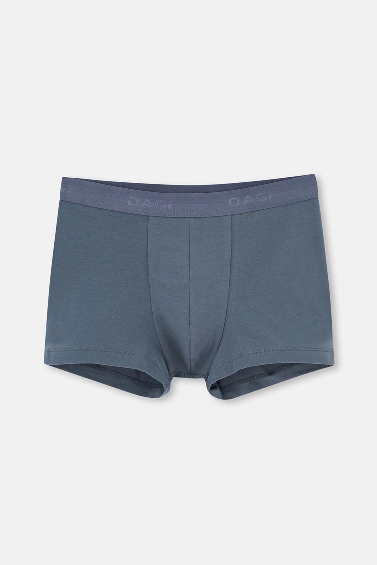 Lacivert 3'lü Desenli Pamuk Boxer