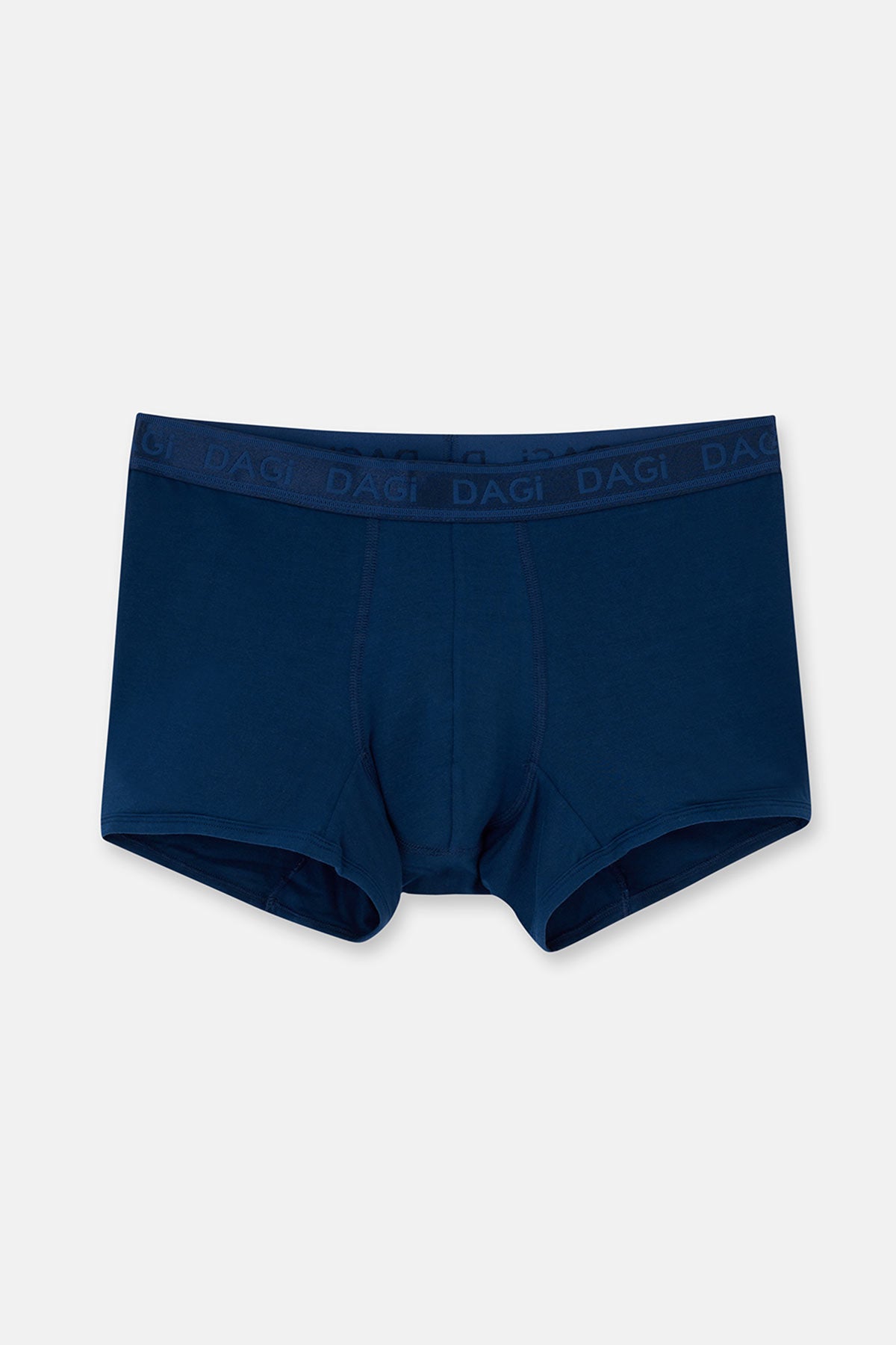 Koyu Mavi 2'li Desenli Micro Modal Boxer