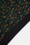 Black 5210 PATTERNED COTTON BOXER