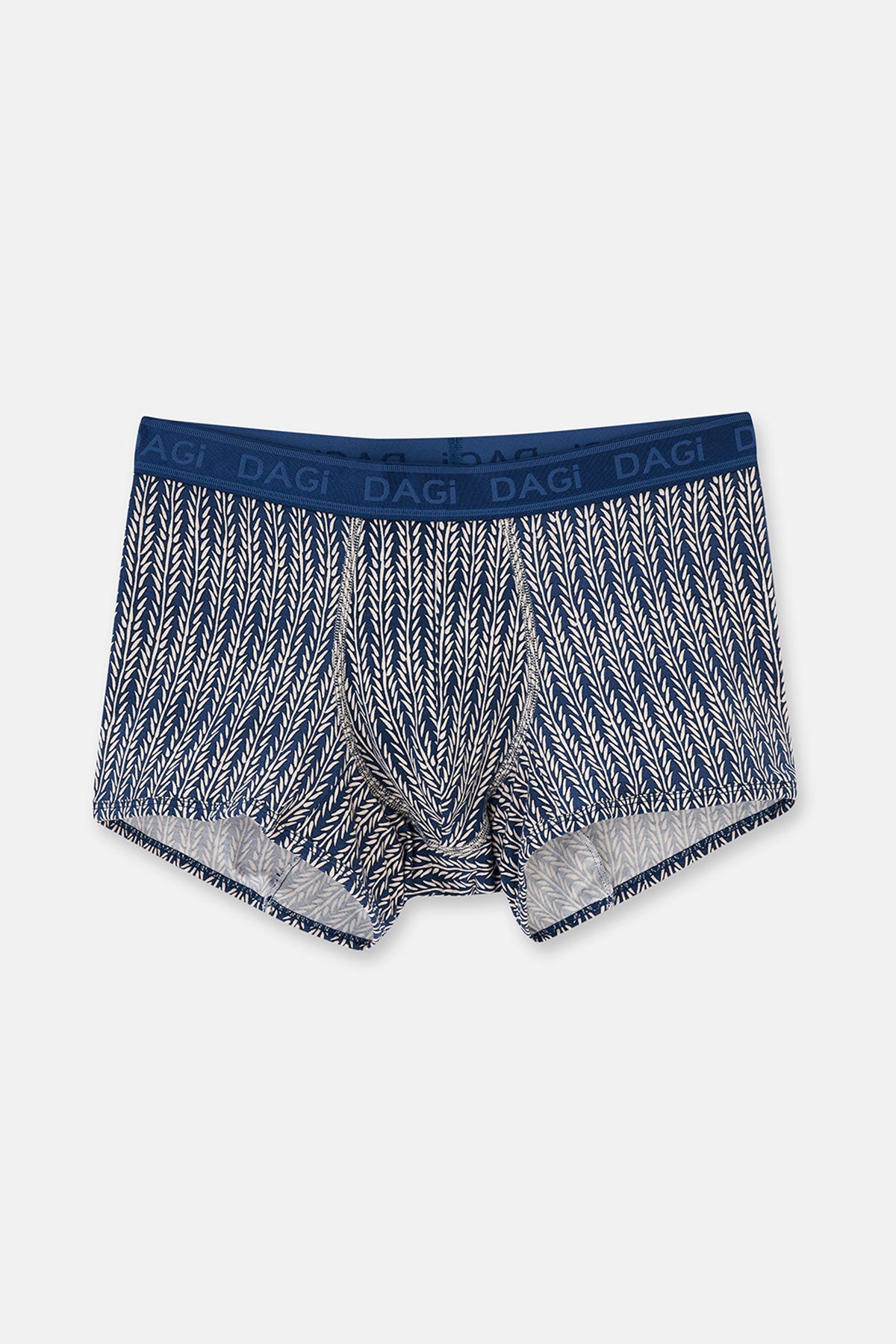 Lacivert Desenli Micro Modal Boxer