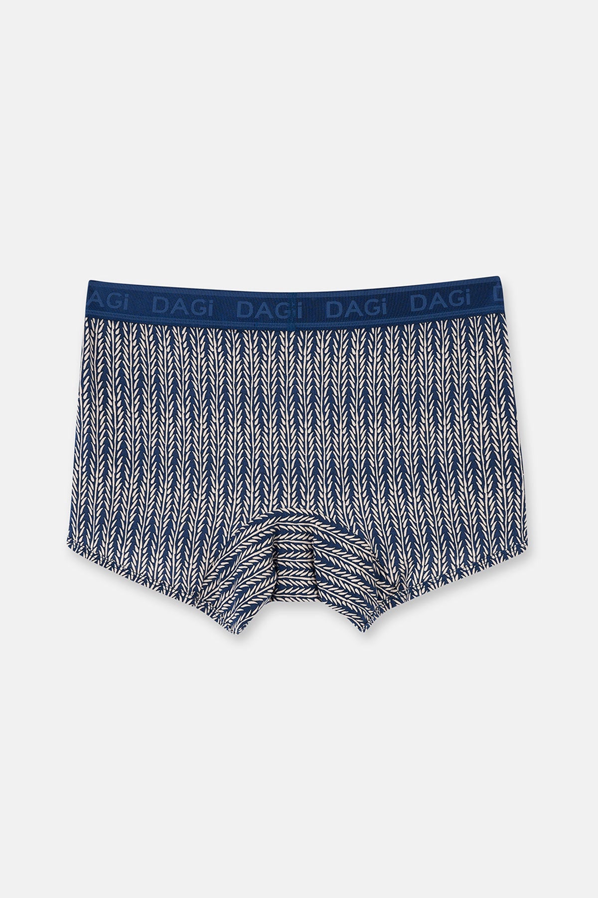 Lacivert Desenli Micro Modal Boxer