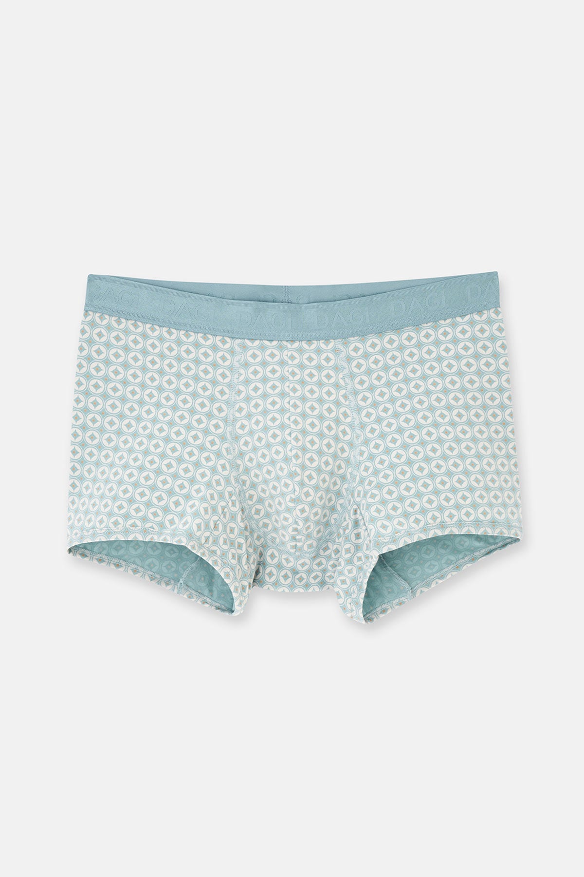 Su Yeşili Desenli Micro Modal Boxer