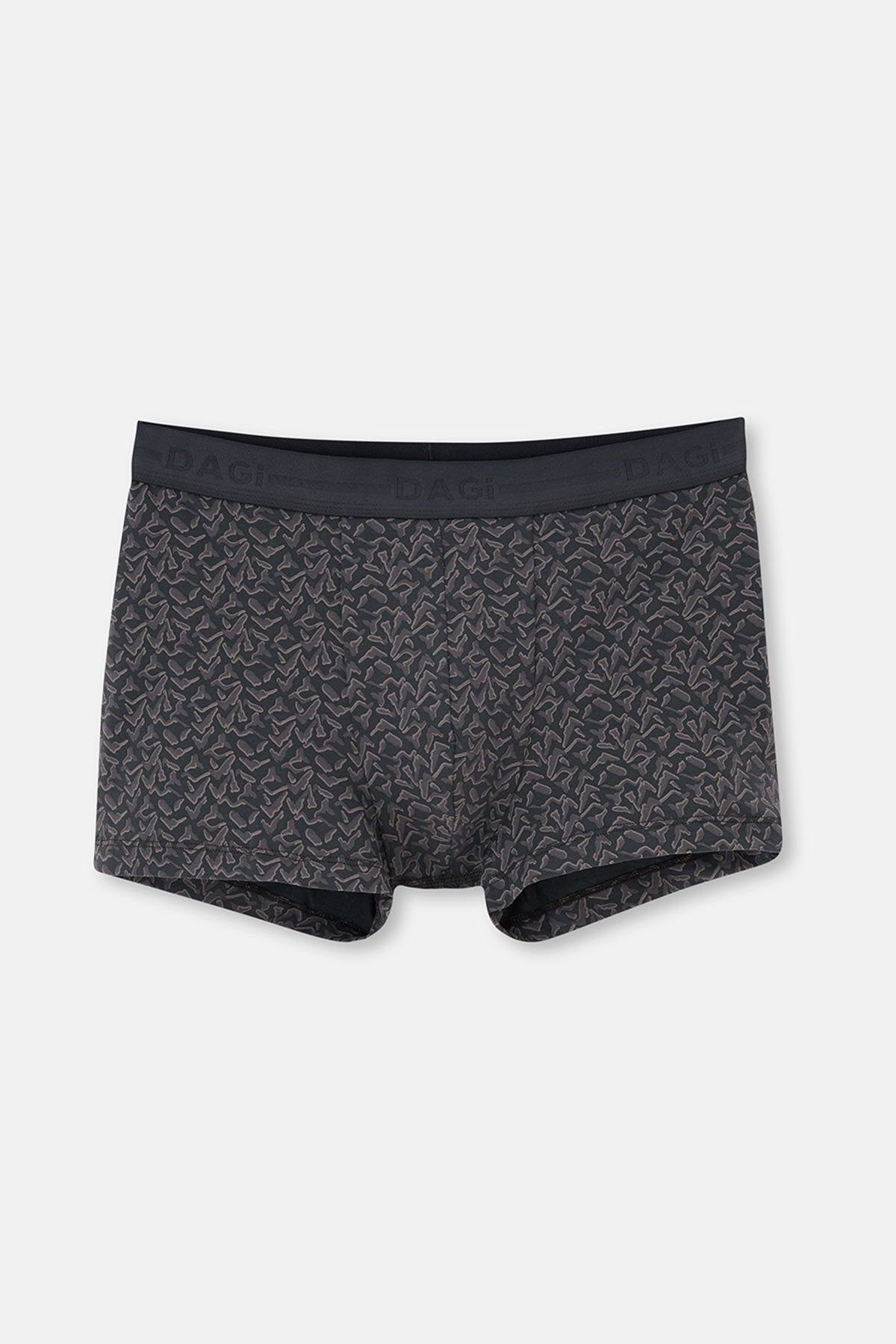 Antrasıt 5210 Desenli Pamuk Boxer