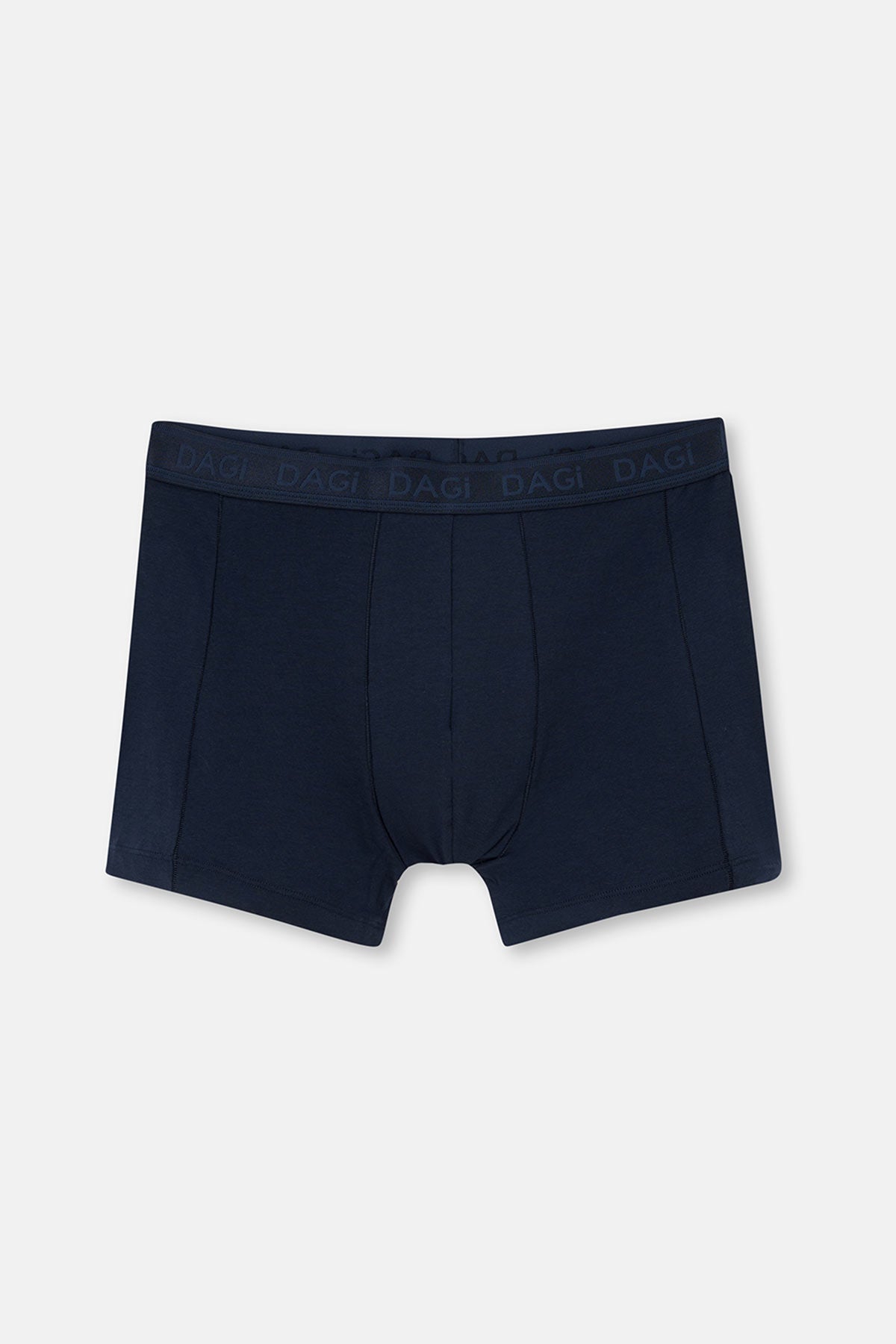 Lacivert Düz Micro Modal Boxer
