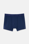 Lacivert-Mavi Düz Micro Modal Boxer