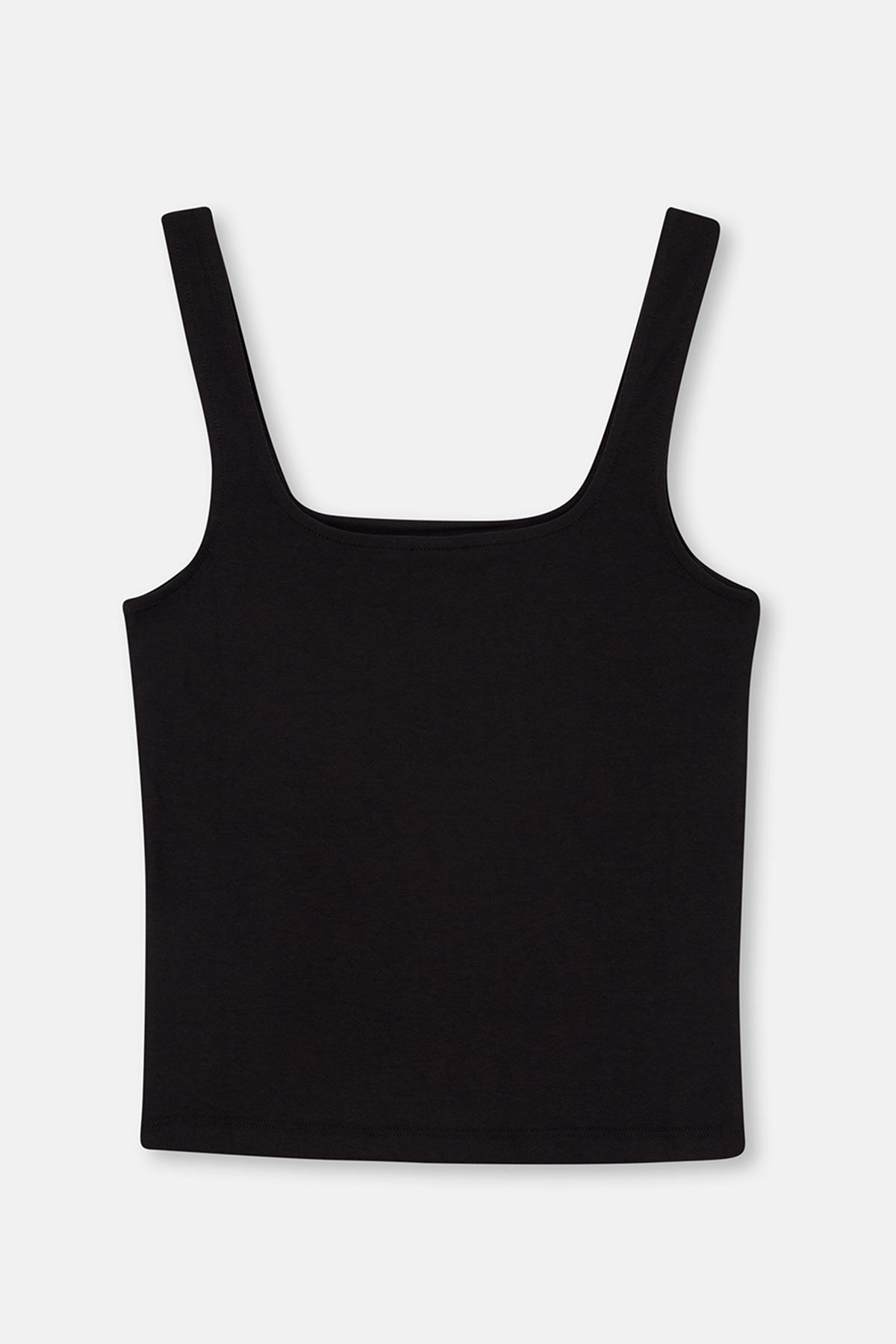 Siyah Askılı Bambu Atlet