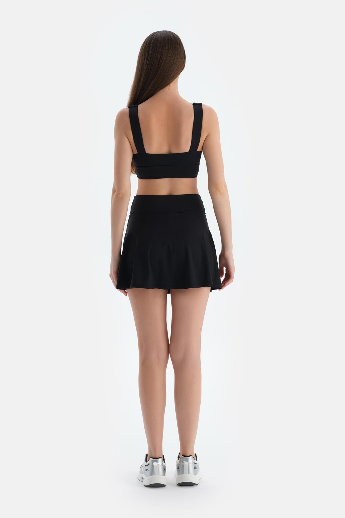 Siyah Kadın Şort Etek