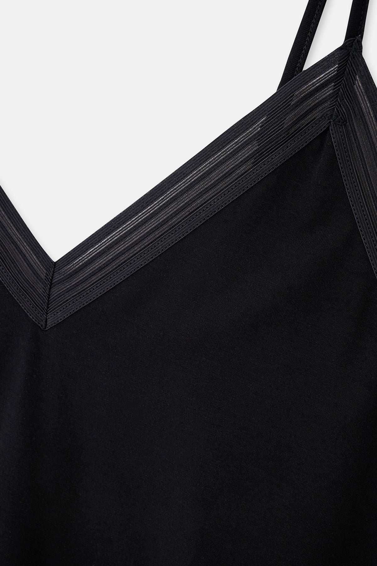 Siyah Basic İnce Askılı Atlet