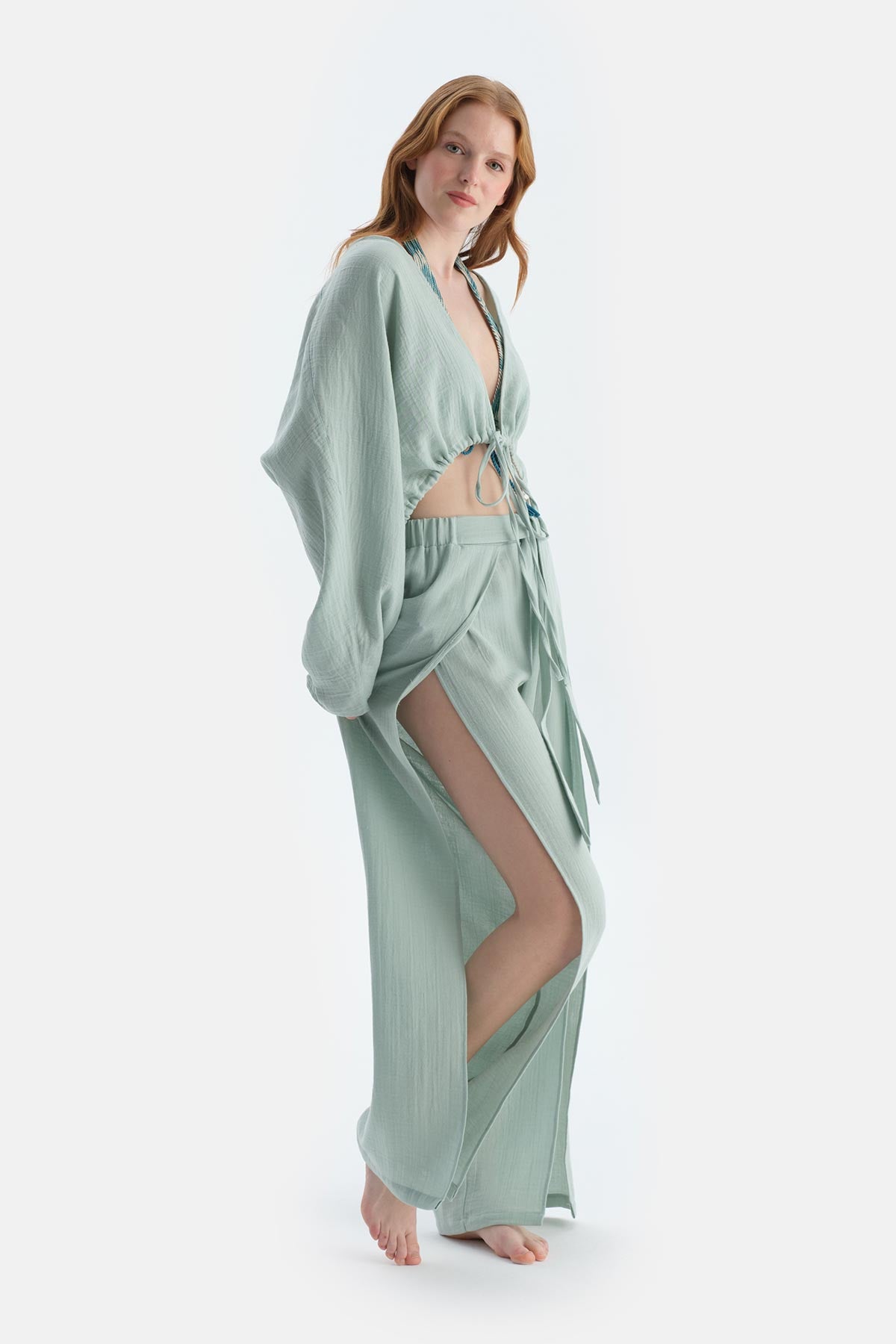 Mint Yeşili Pantolon