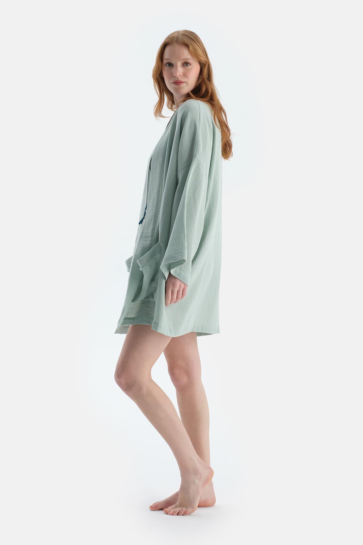 Mint Yeşili Kimono