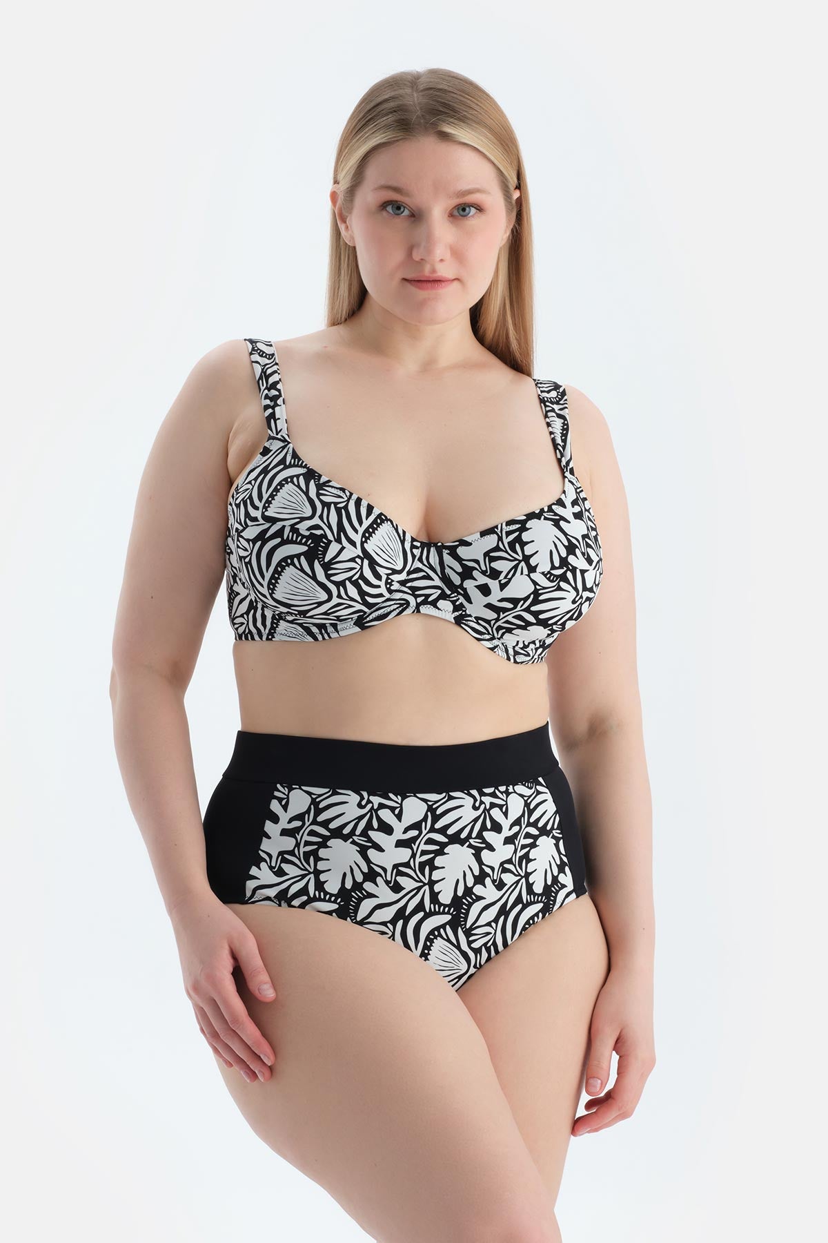 Multicolor Yüksek Bel Bikini Altı