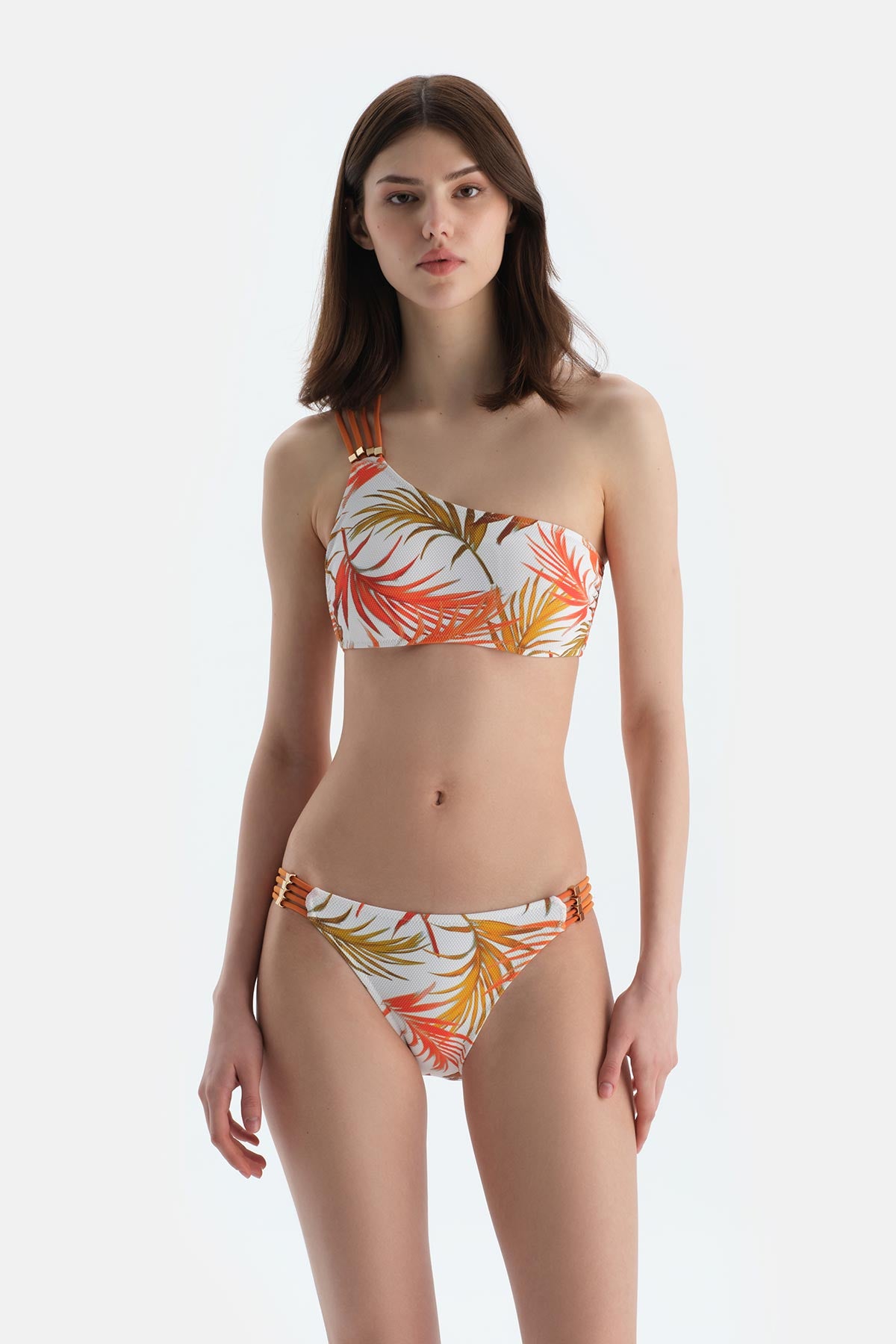 Multicolor Düşük Bel Bikini Alt