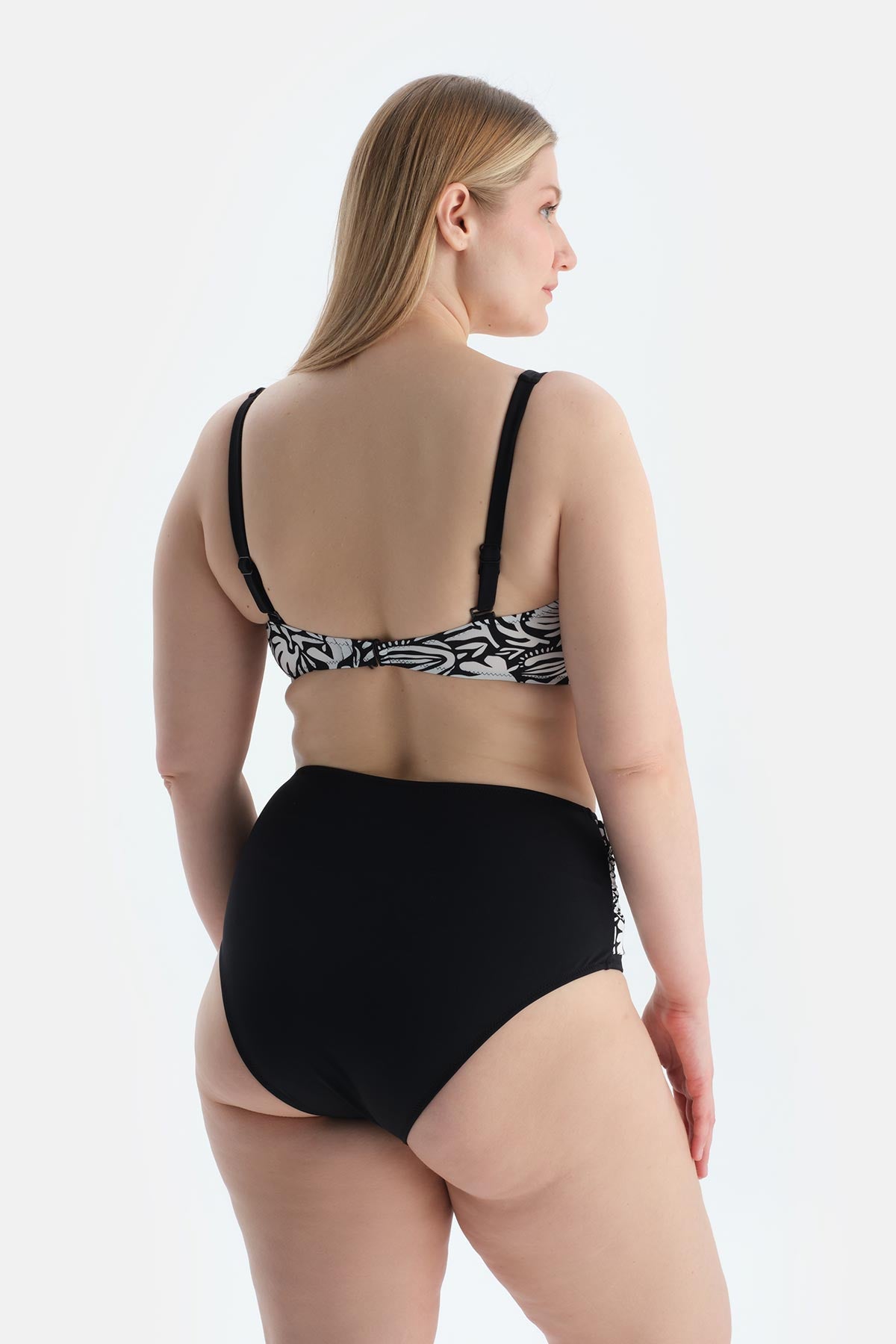 Multicolor Korseli Toparlayıcı Bikini Üst