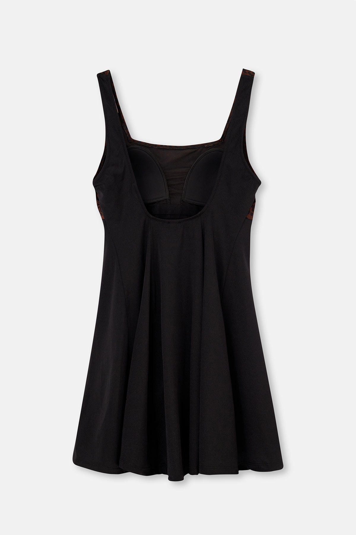 Multicolor Korseli Toparlayıcı Elbiseli Mayo